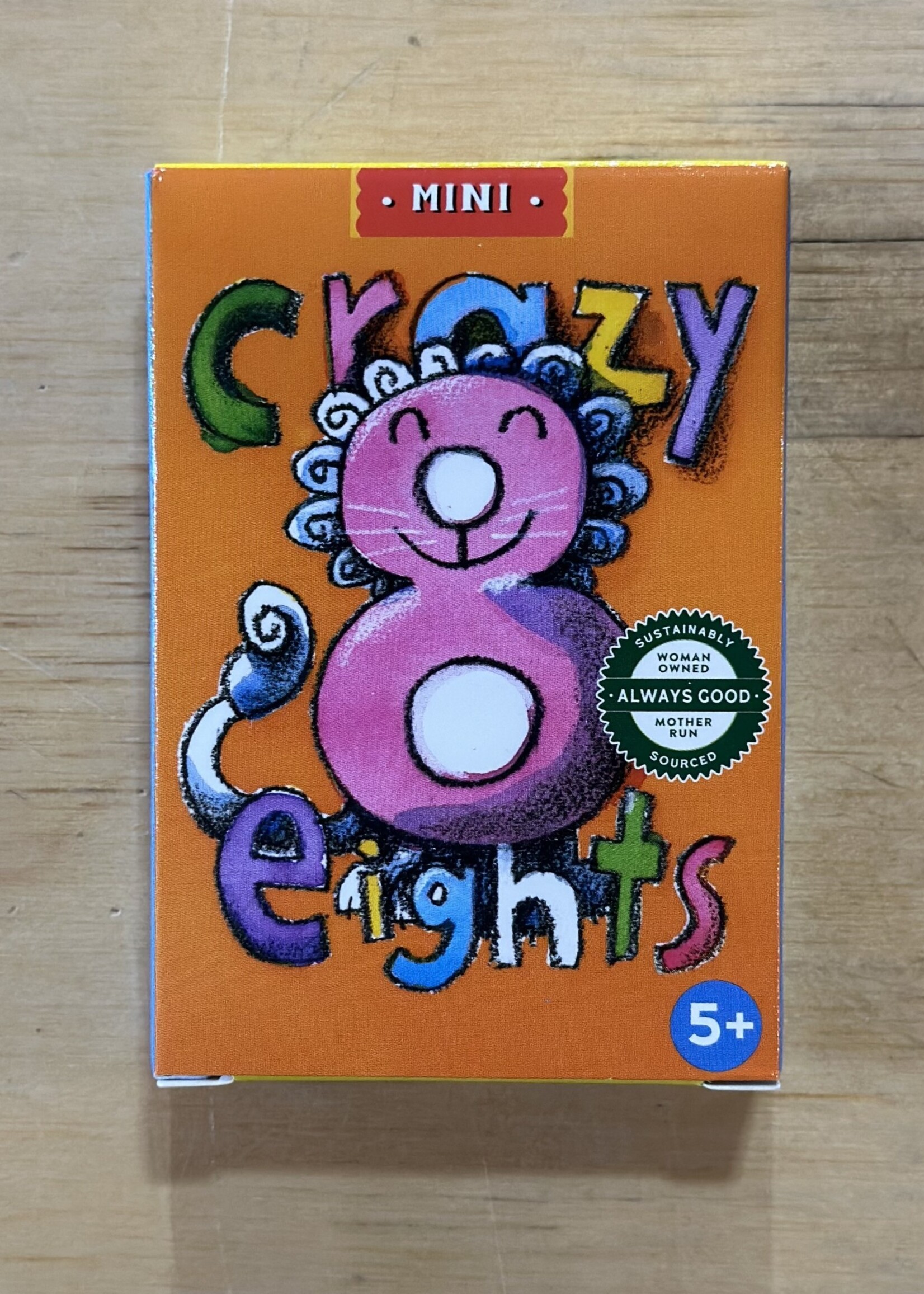 eeBoo Card Game - Mini Crazy 8