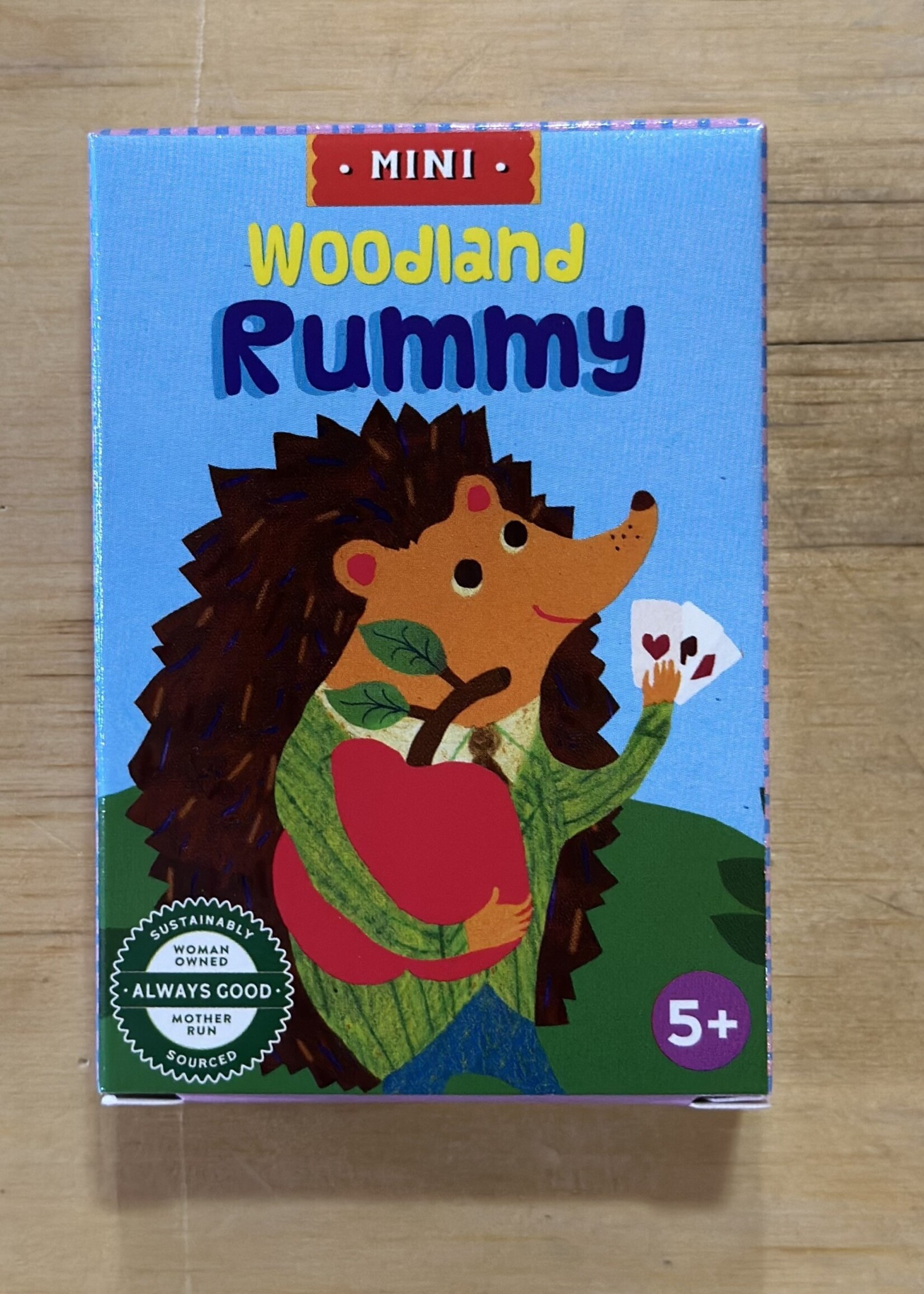 eeBoo Card Game - Mini Woodland Rummy