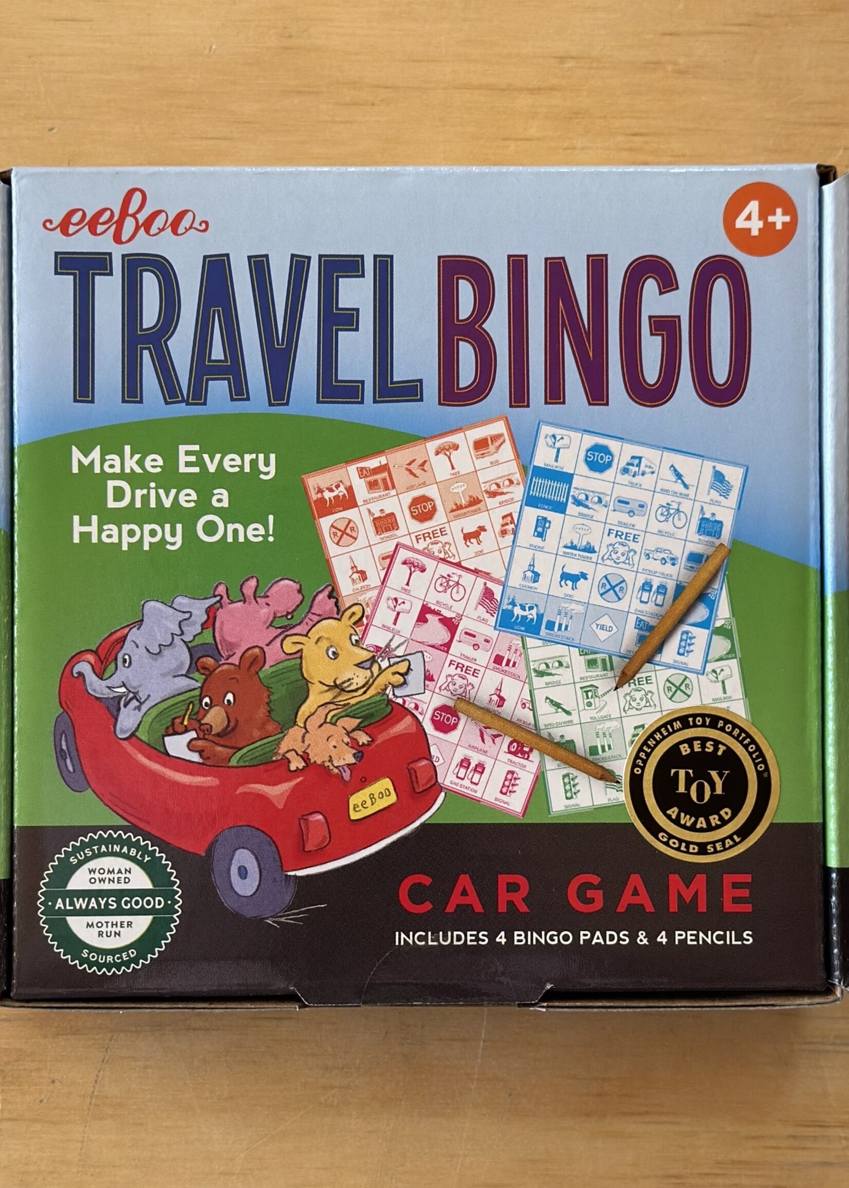 eeBoo Game - Travel Bingo (Revised)