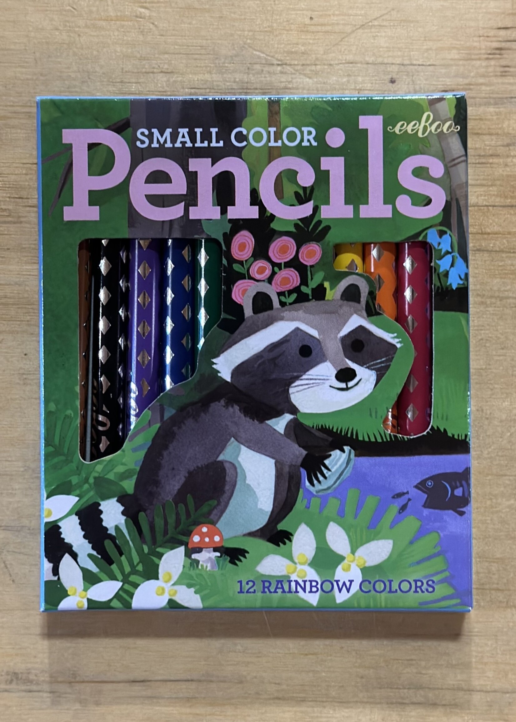 eeBoo Raccoons (Animals in Wild Small Pencils)