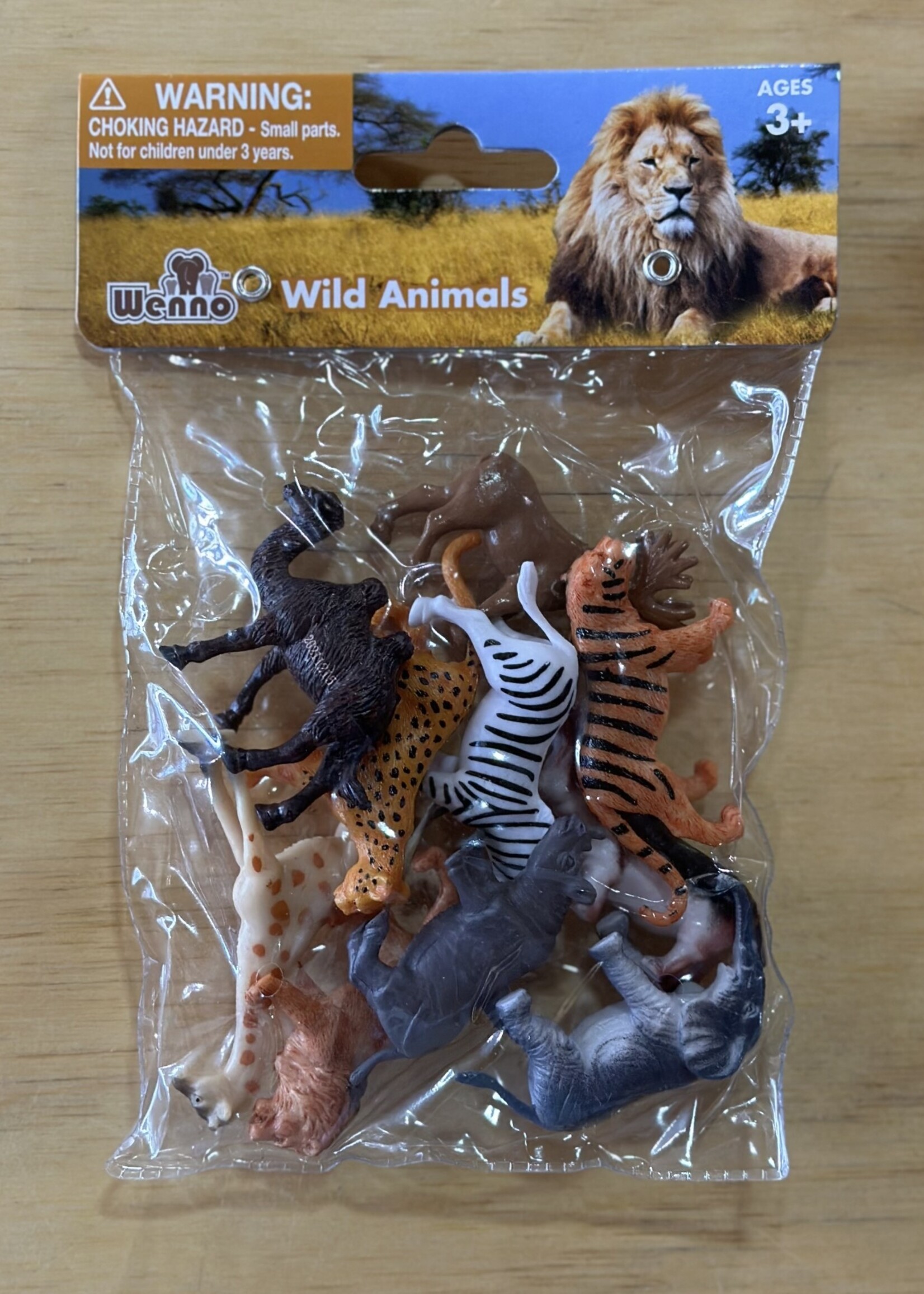 Wenno Assorted Wild Animals 10 Pc.