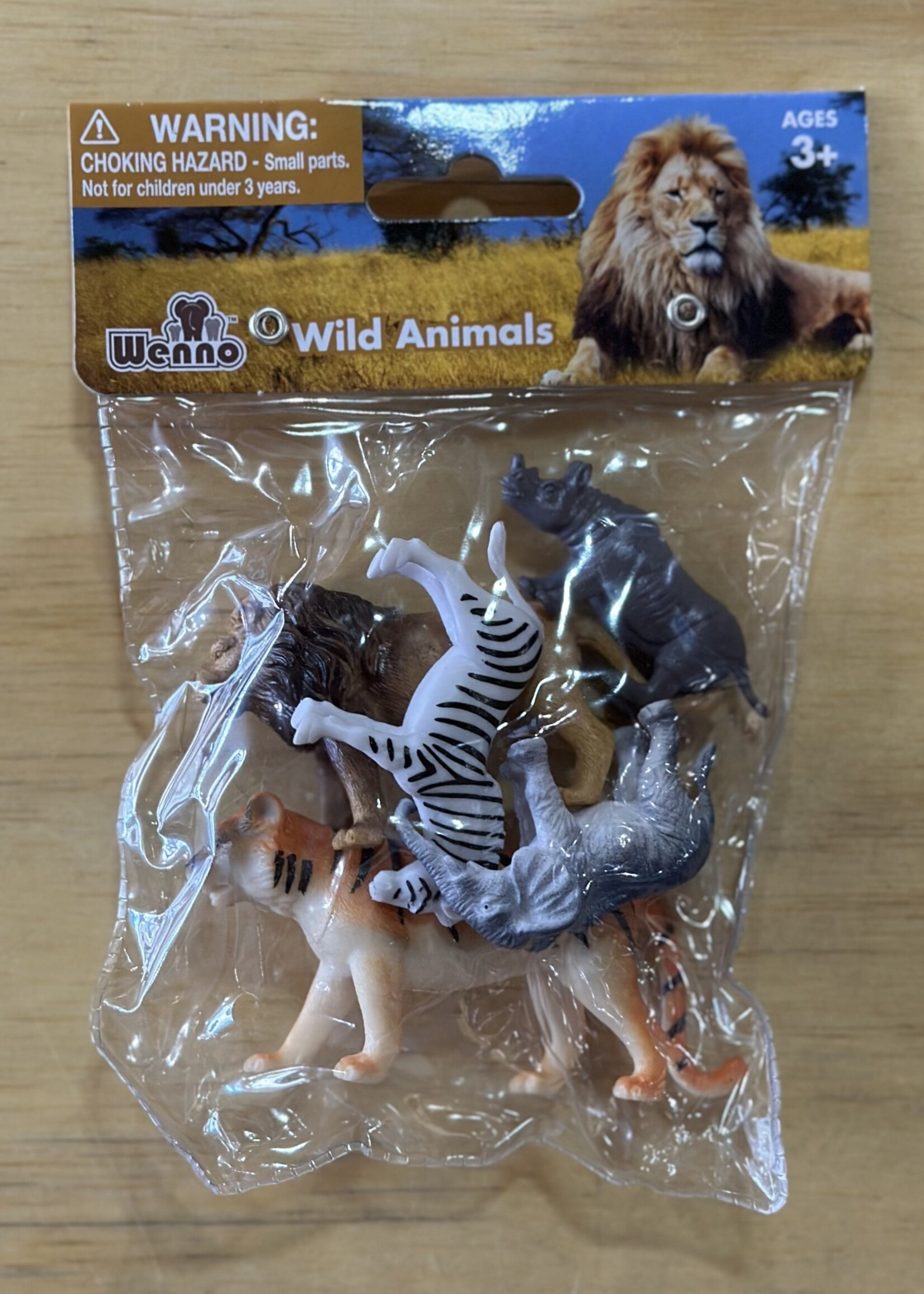 Wenno Assorted Wild Animals 5 Pc.