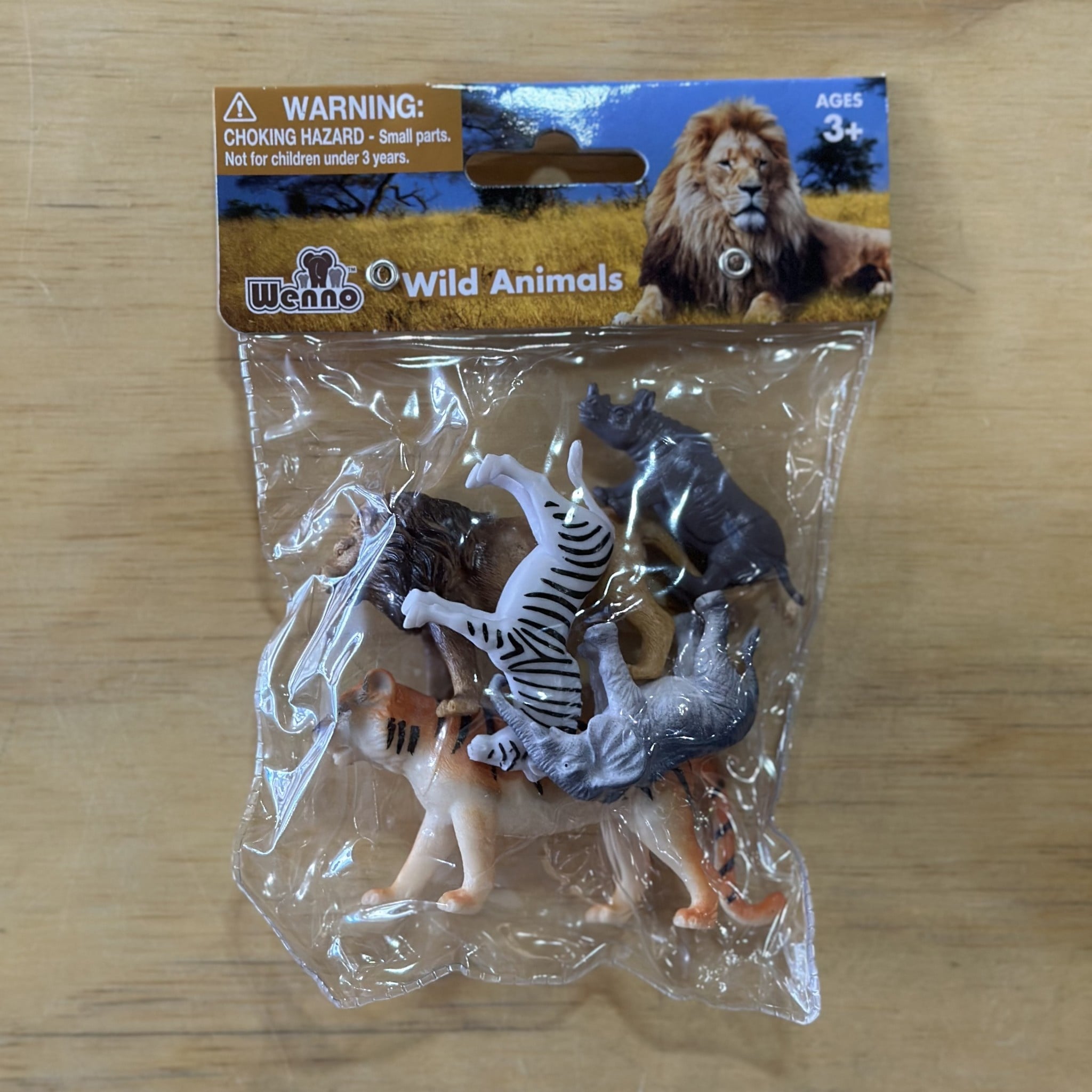 Assorted Wild Animals 5 Pc.