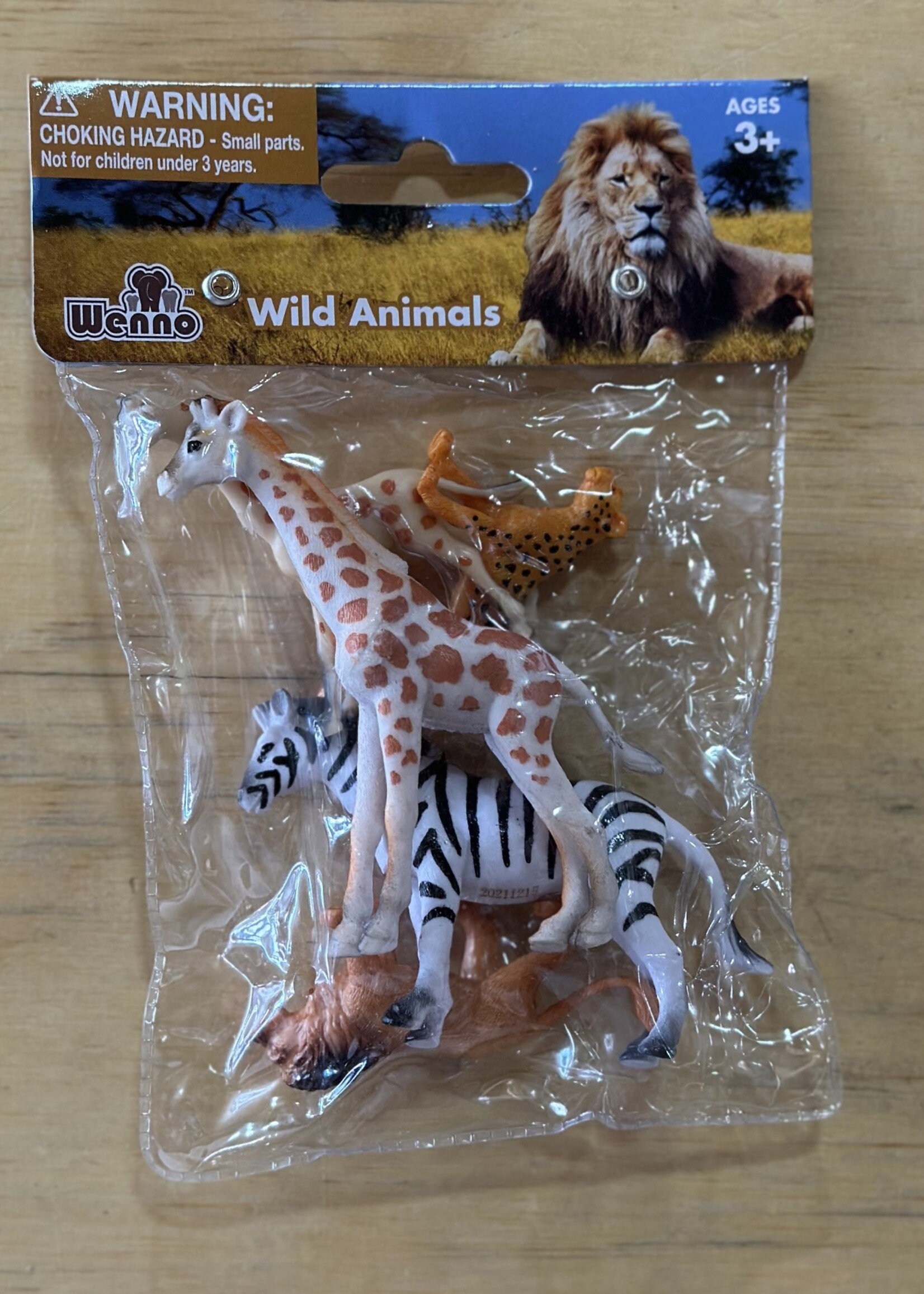 Wenno Assorted Wild Animals 5 Pc.