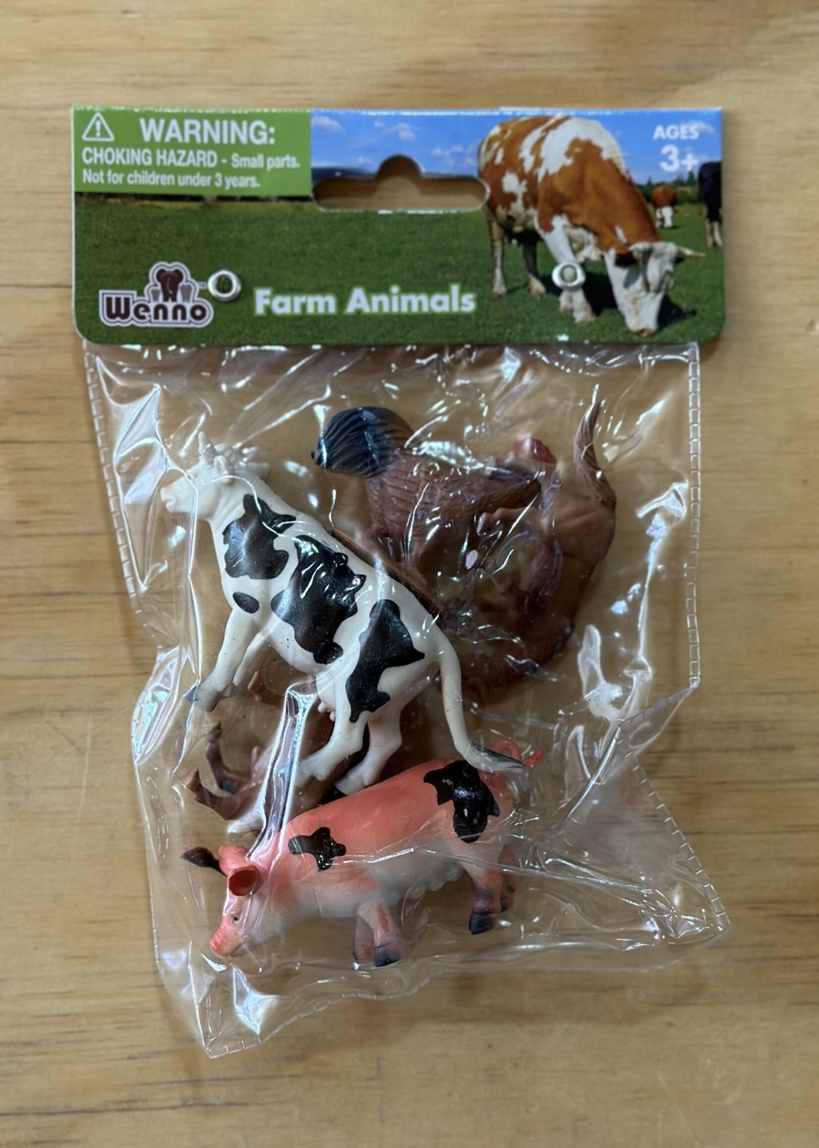 Wenno Assorted Farm Animals 5 Pc.