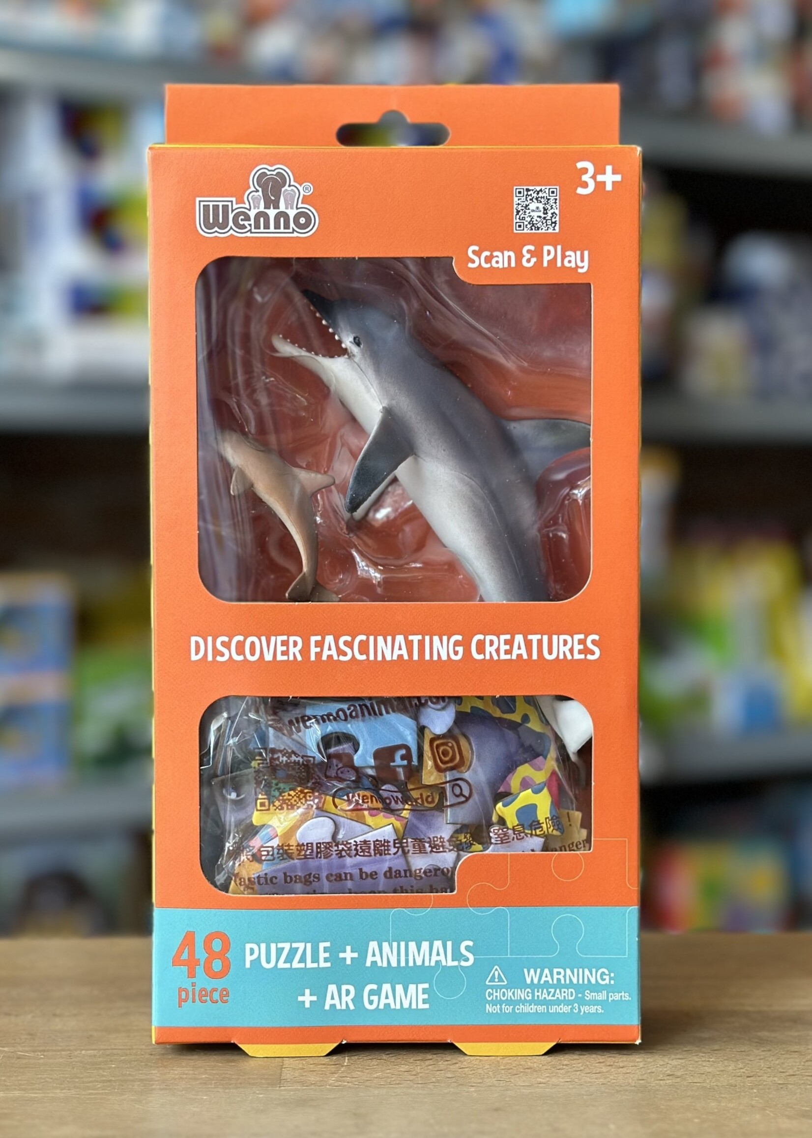 Wenno Puzzle - Dolphin 48 Pc. Playset