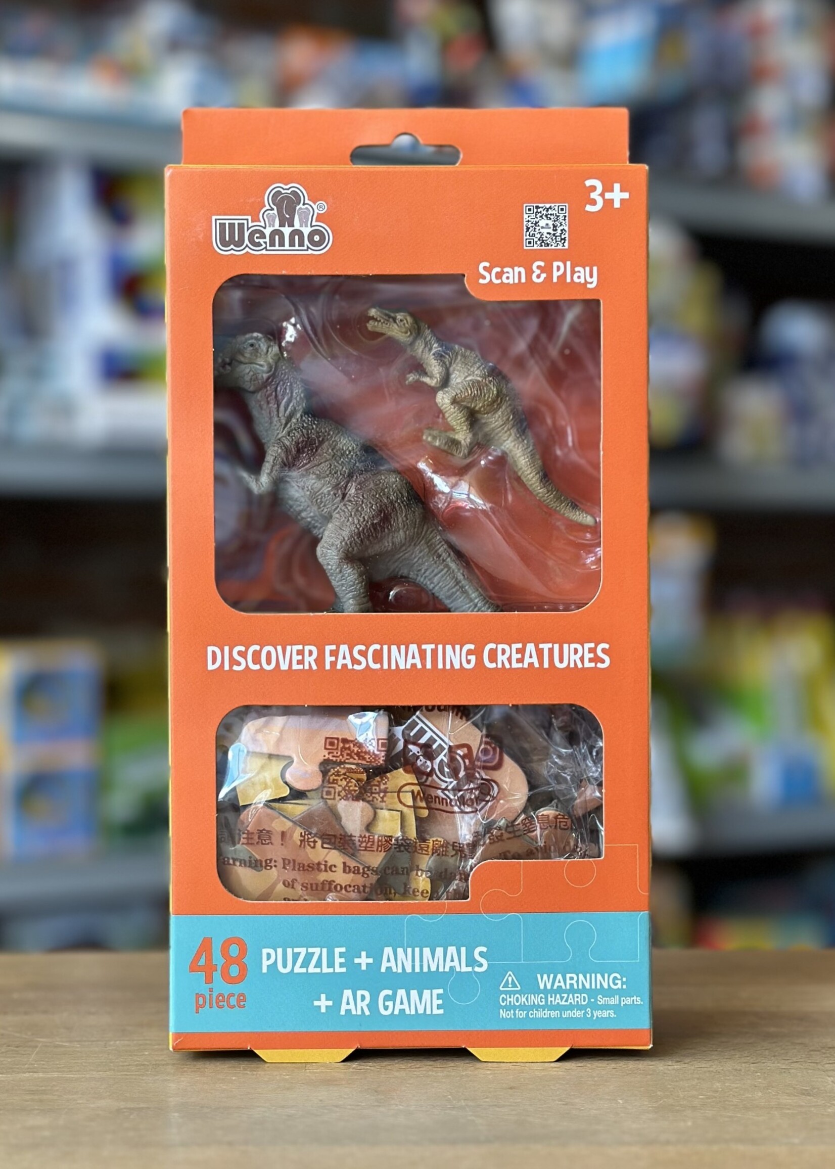 Wenno Puzzle - T-Rex 48 Pc. Playset