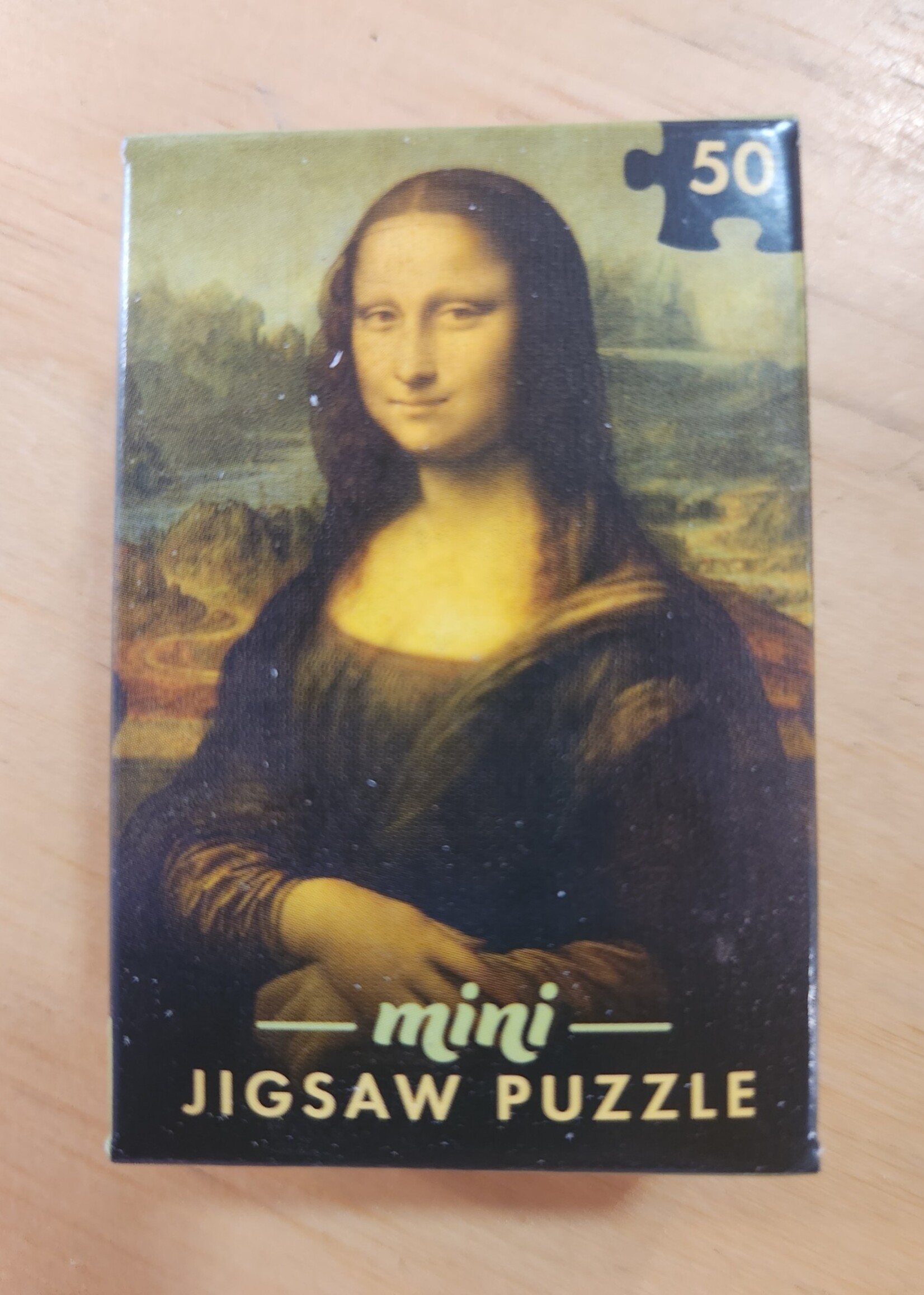 Professor Puzzle Puzzle - Mini Masterpiece Mona Lisa - 50 pc