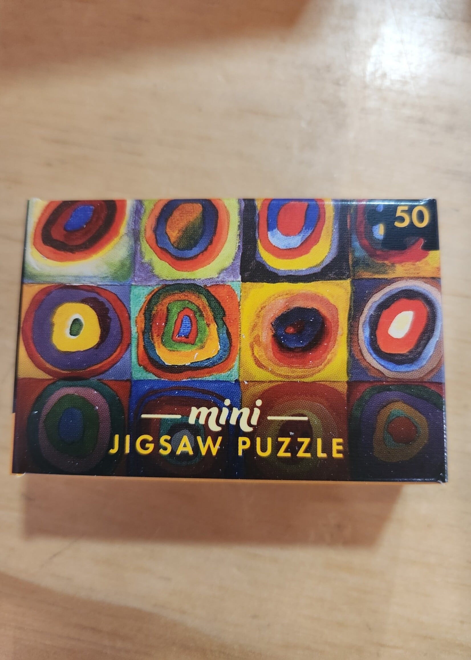 Professor Puzzle Puzzle - Squares with Concentric Circles (Mini Masterpiece) 50 Pc.