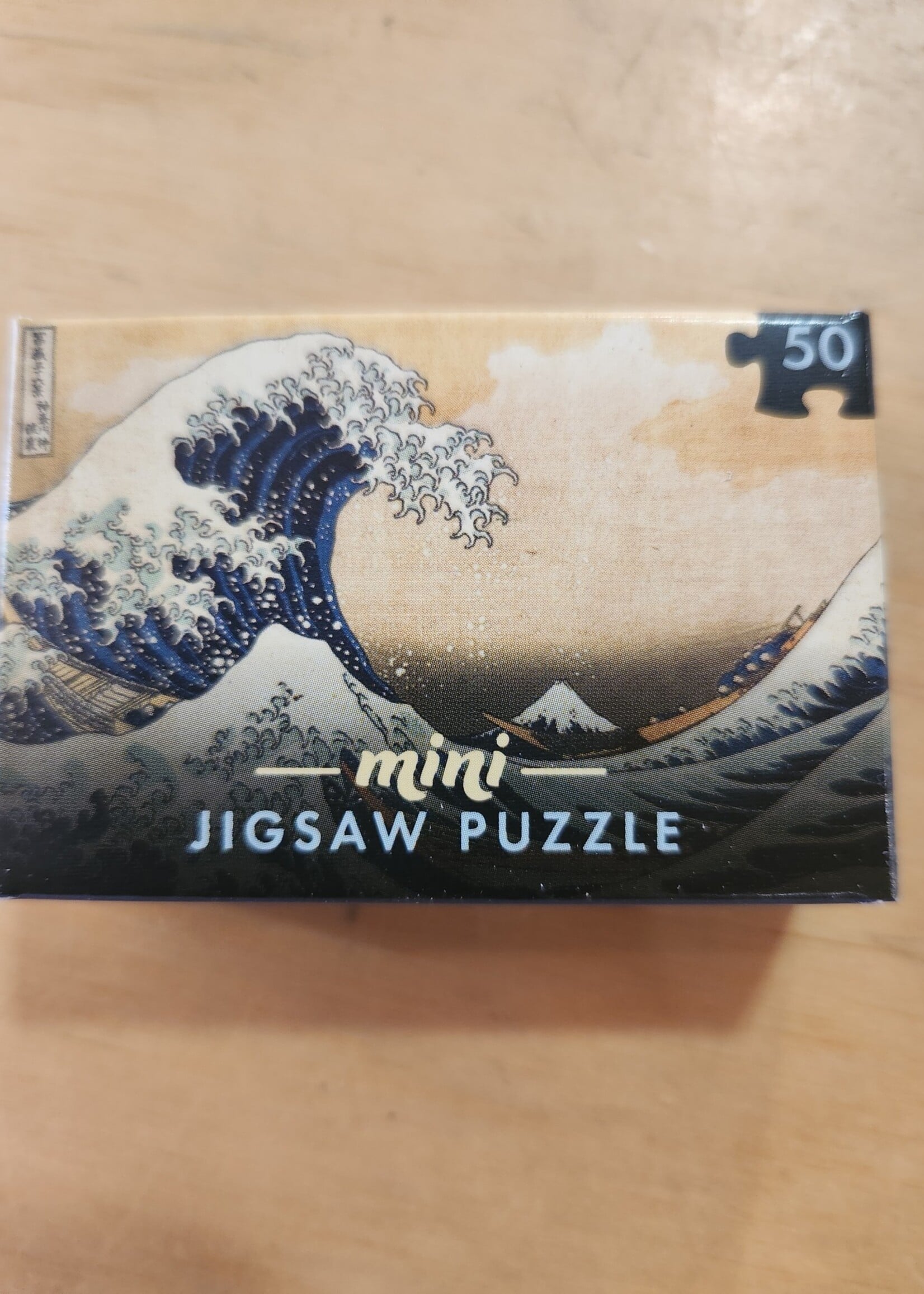 Professor Puzzle Puzzle - The Great Wave Off Kanagawa (Mini Masterpiece) 50 Pc.