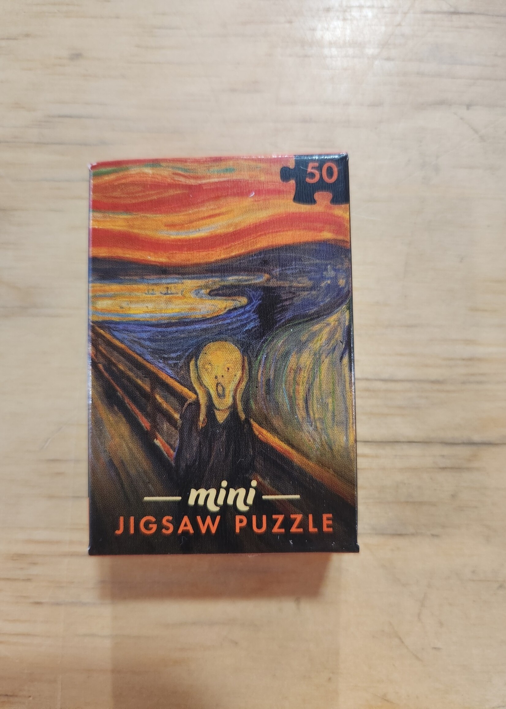 Professor Puzzle Puzzle - The Scream (Mini Masterpiece) 50 Pc.