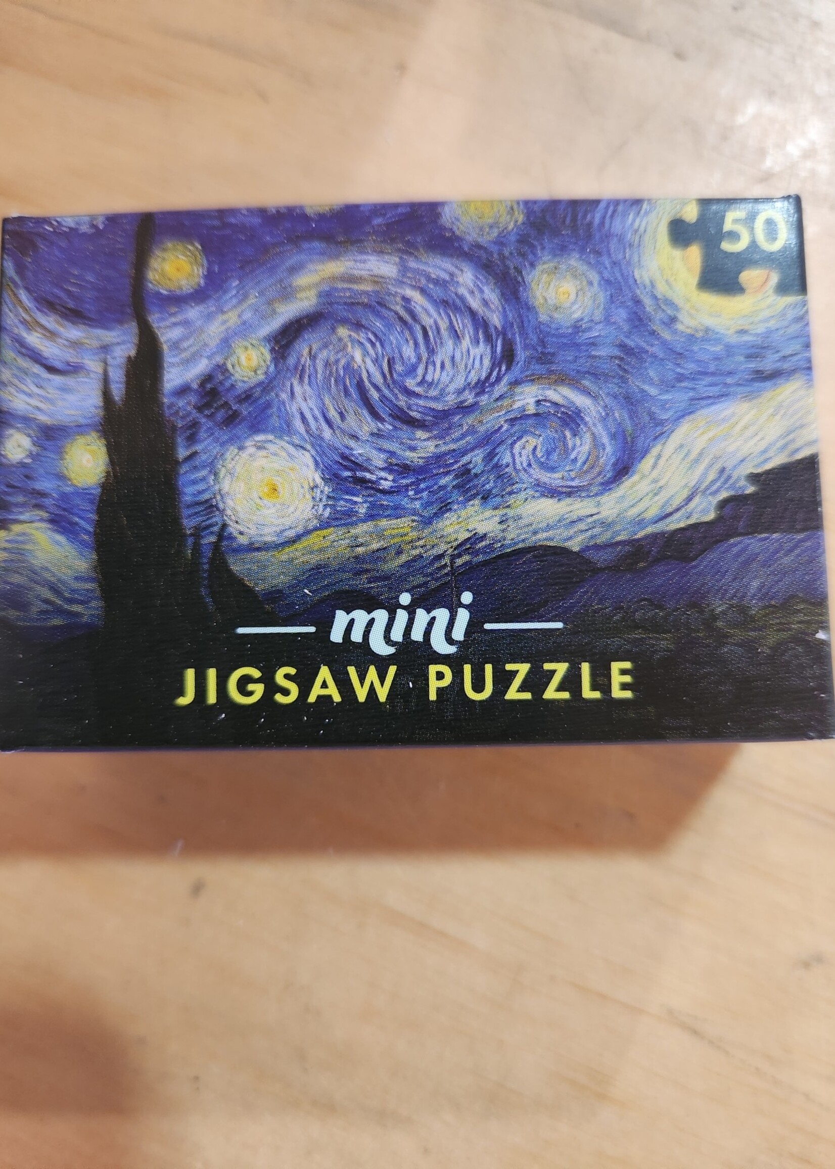 Professor Puzzle Puzzle - The Starry Night (Mini Masterpiece) 50 Pc.