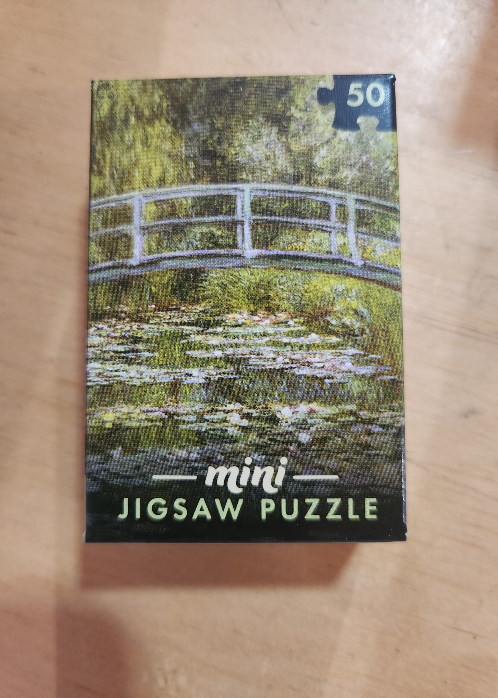 Professor Puzzle Puzzle - The Water Lily Pond (Mini Masterpiece) 50 Pc.