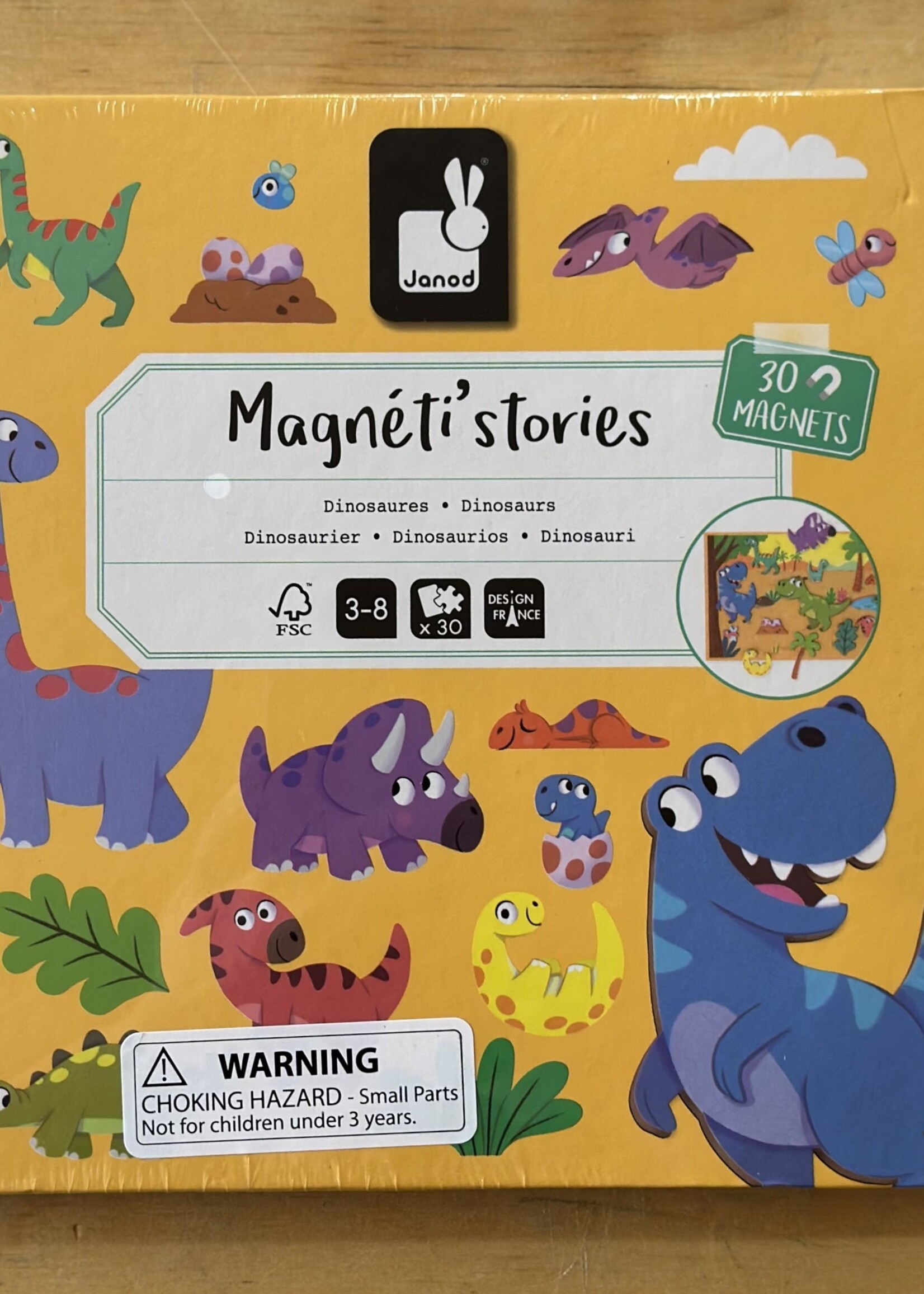 Janod Magneti’stories Dinosaurs