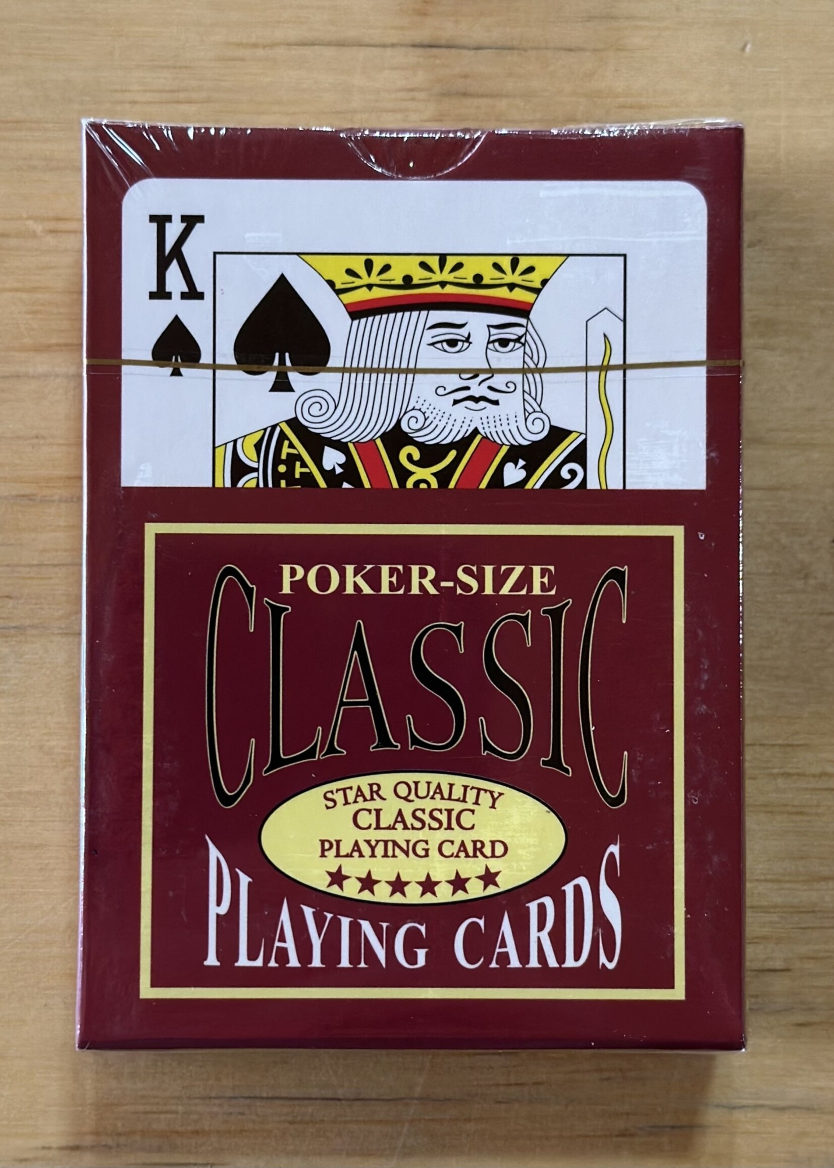 John Hansen Poker-Size Classic Playing Cards (Blue)