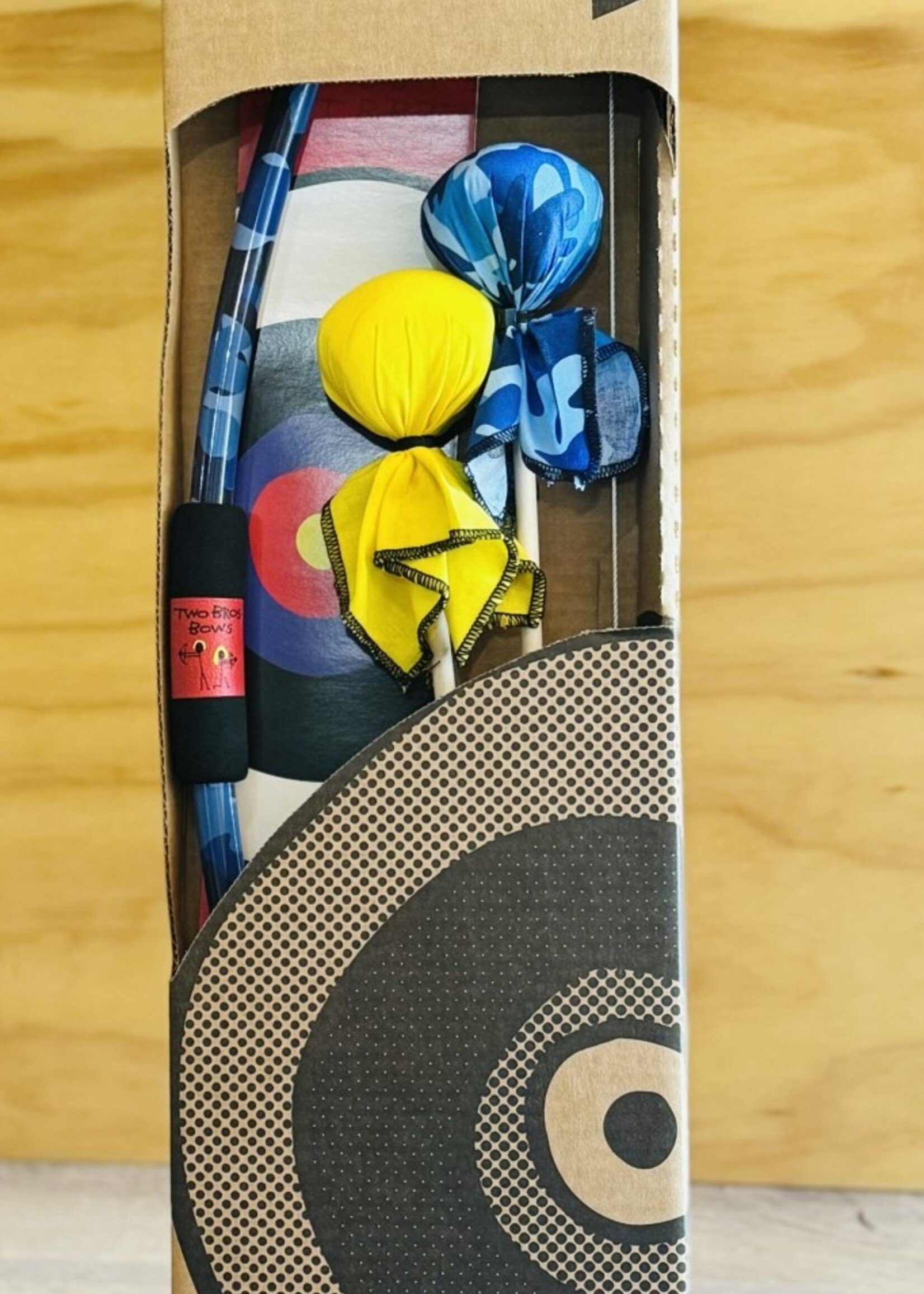 Two Bro's Bows Two Bros Bows Set - Blue Camo