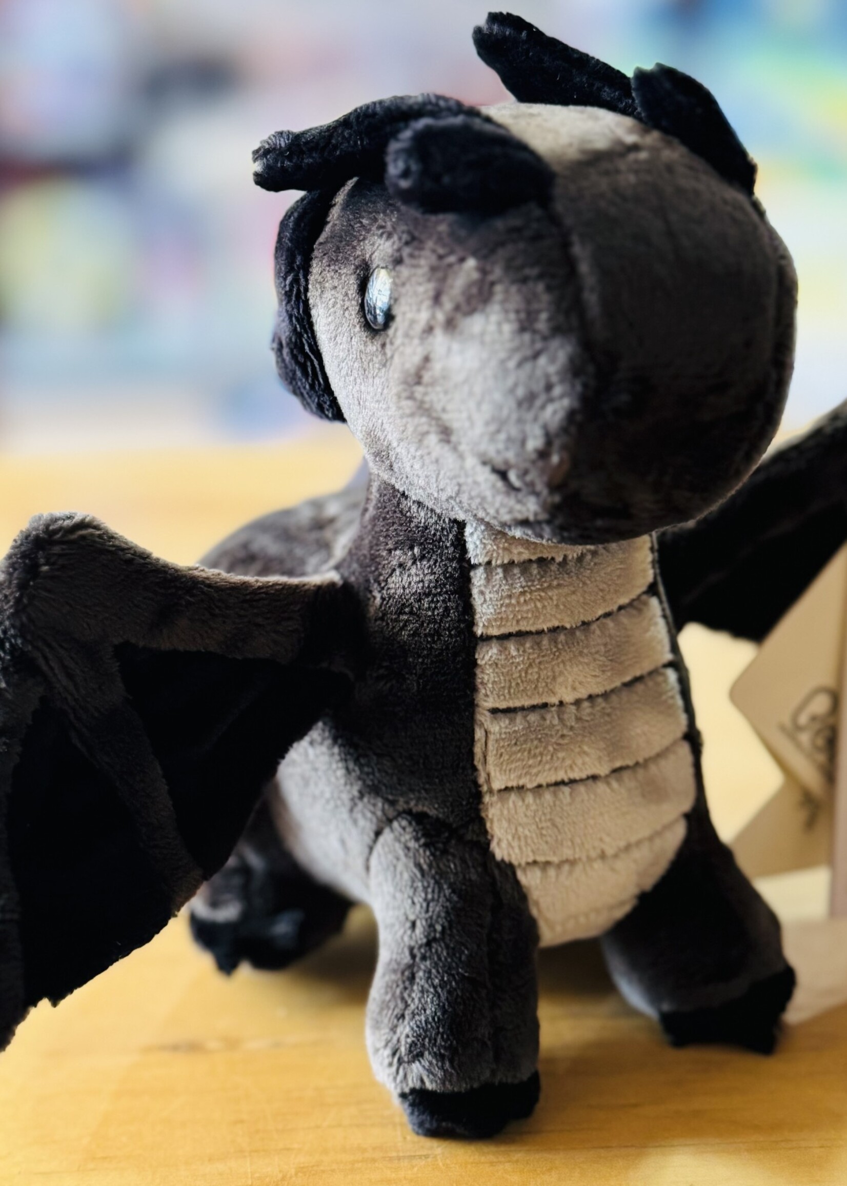 Bellzi Stuffy - Mini Draggi the Black Fire Dragon