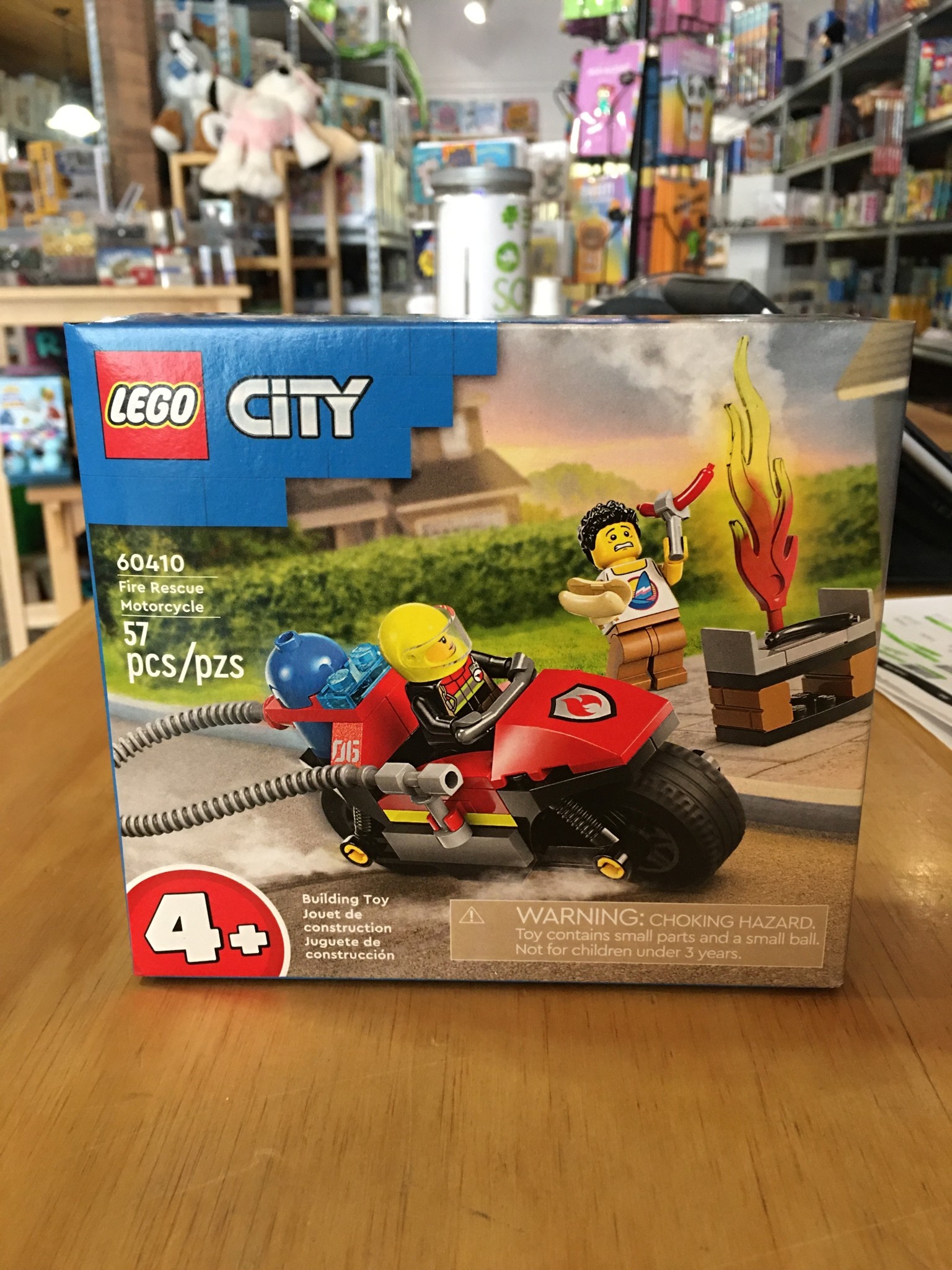 LEGO City Lego Fire Rescue Motorcycle O Toys