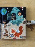 eeBoo Moon Visit (Very Small Journal)