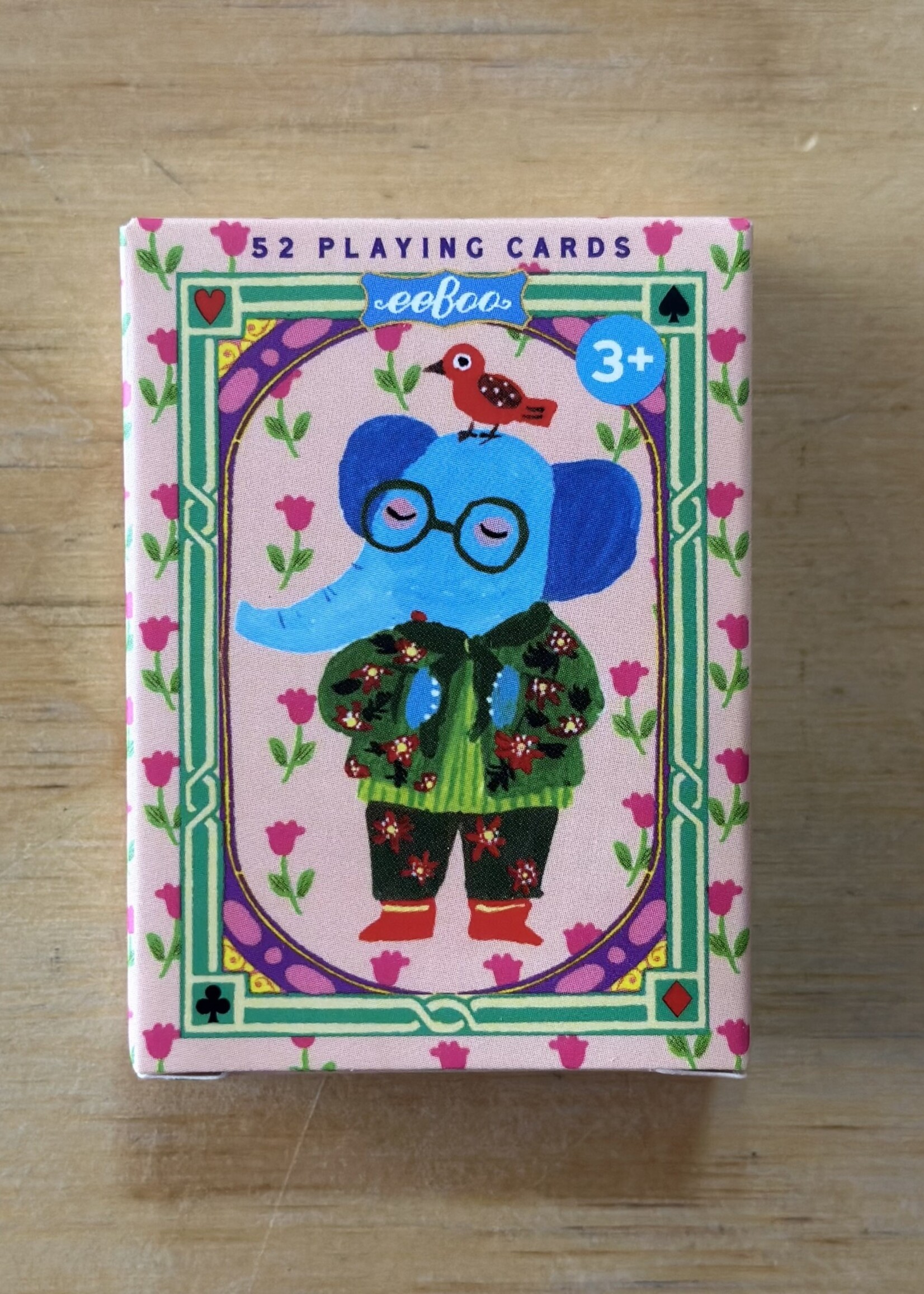 eeBoo Playing Cards - Elephant (Yumi Tiny Cards)