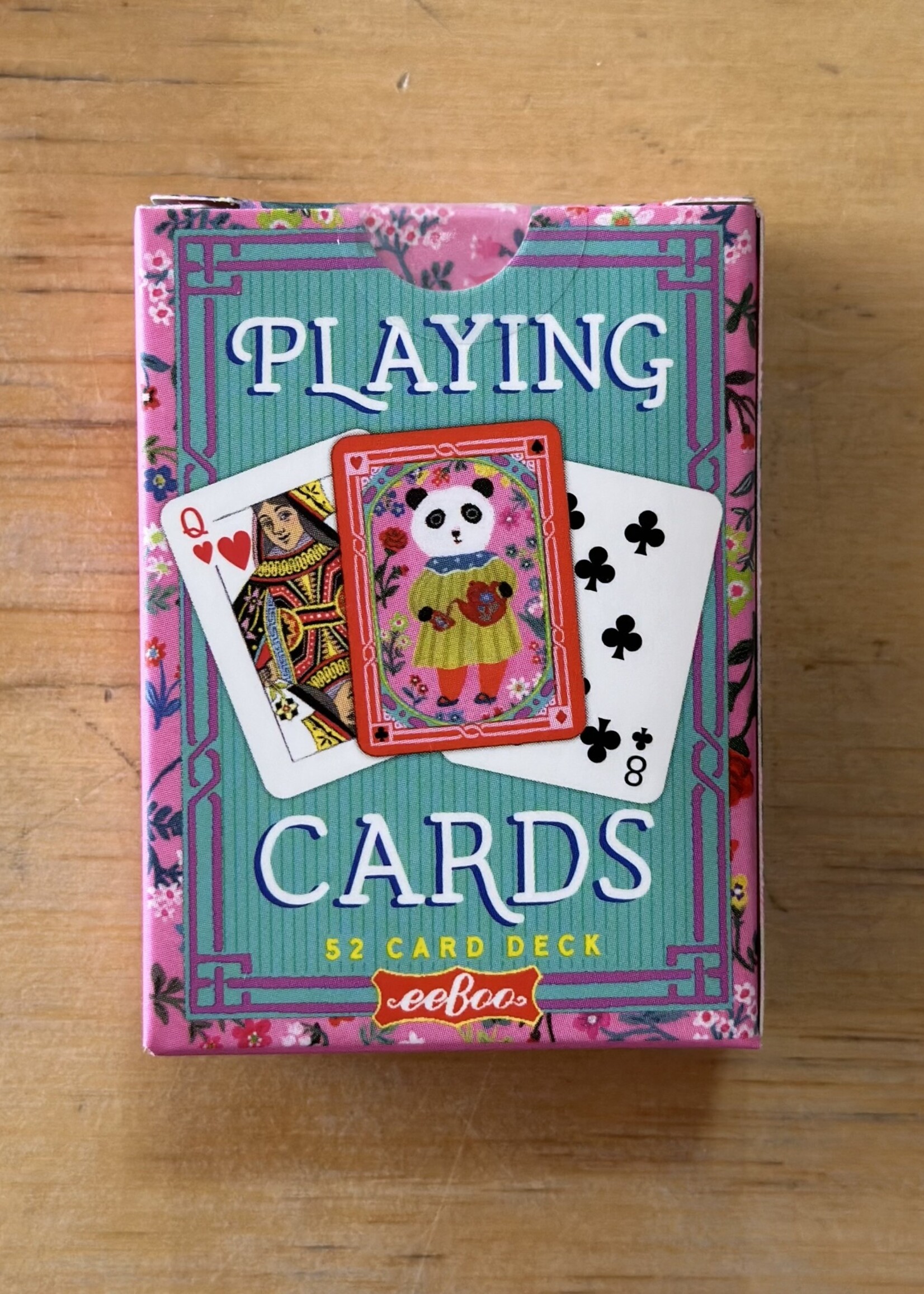 eeBoo Playing Cards - Panda Tea Time (Yumi Tiny Cards)