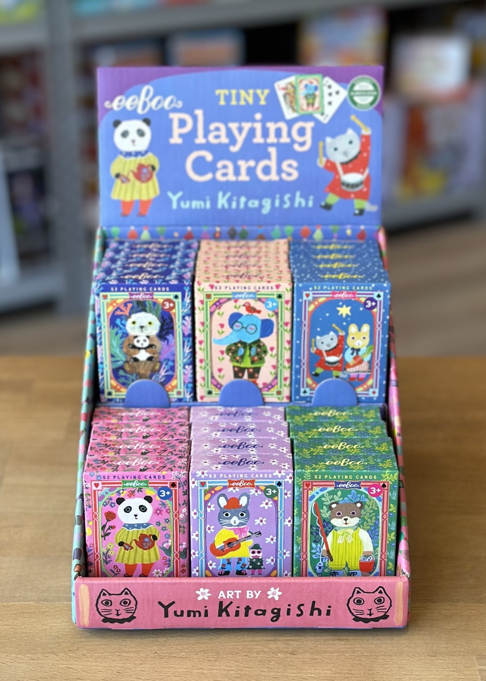 eeBoo Playing Cards - Panda Tea Time (Yumi Tiny Cards)