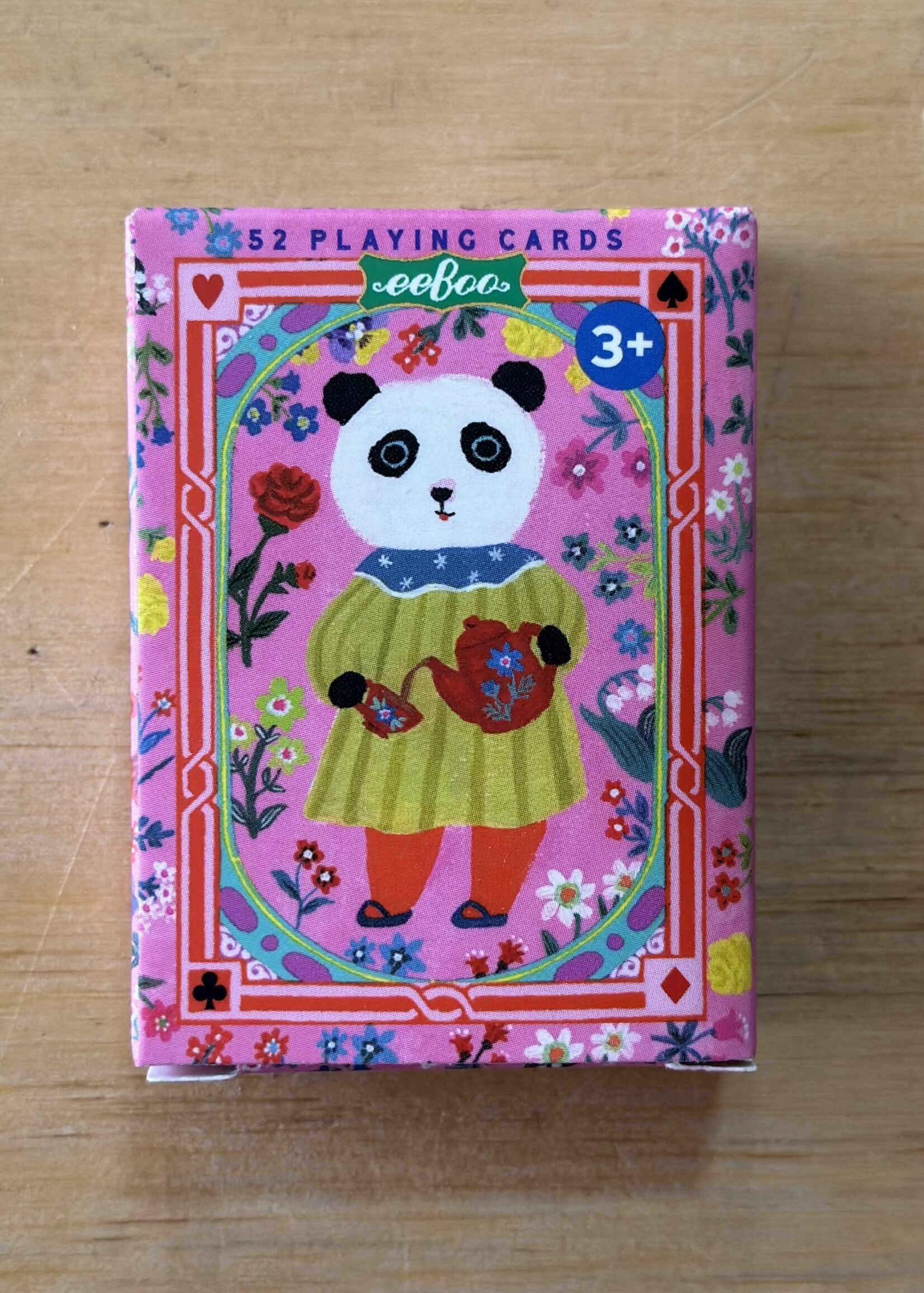 eeBoo Playing Cards - Panda Tea Time (Yumi Tiny Cards)