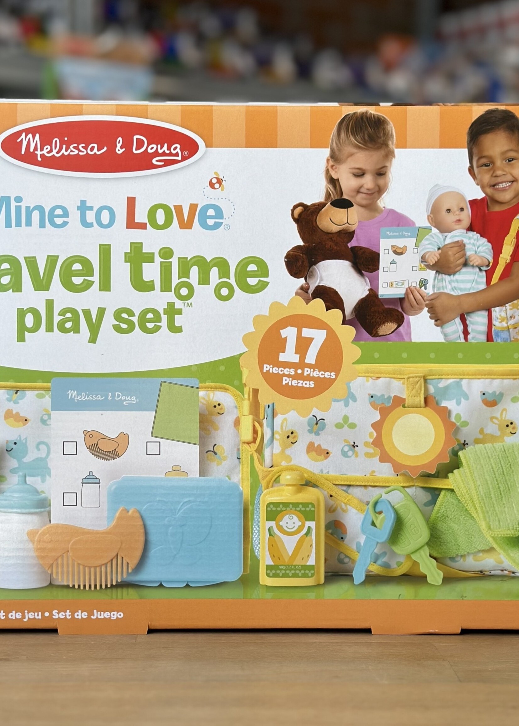 Melissa & Doug Mine To Love - Travel Time Play Set