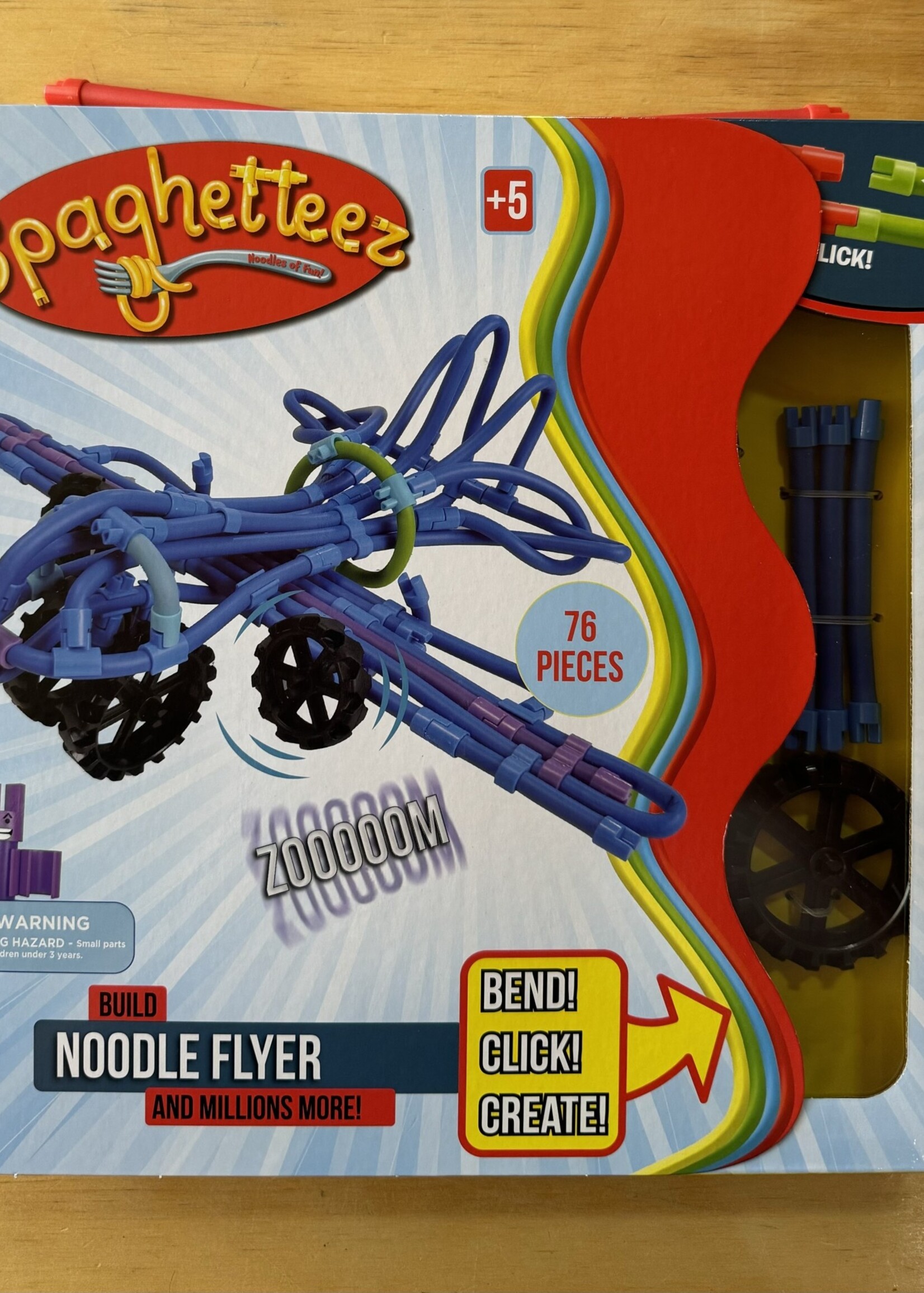 mukikim Spaghetteez- Noodle Flyer