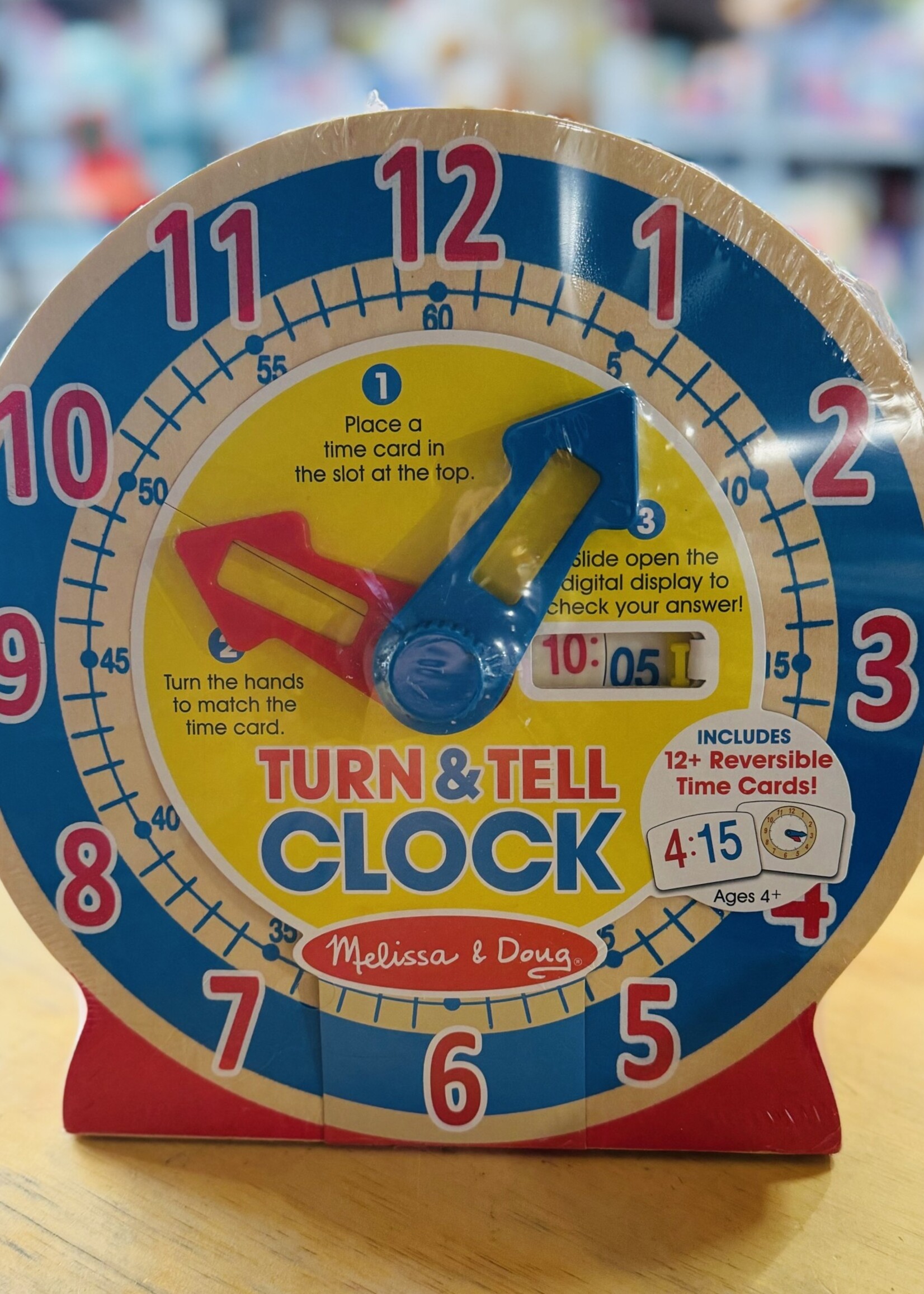 Melissa & Doug Turn and Tell Clock