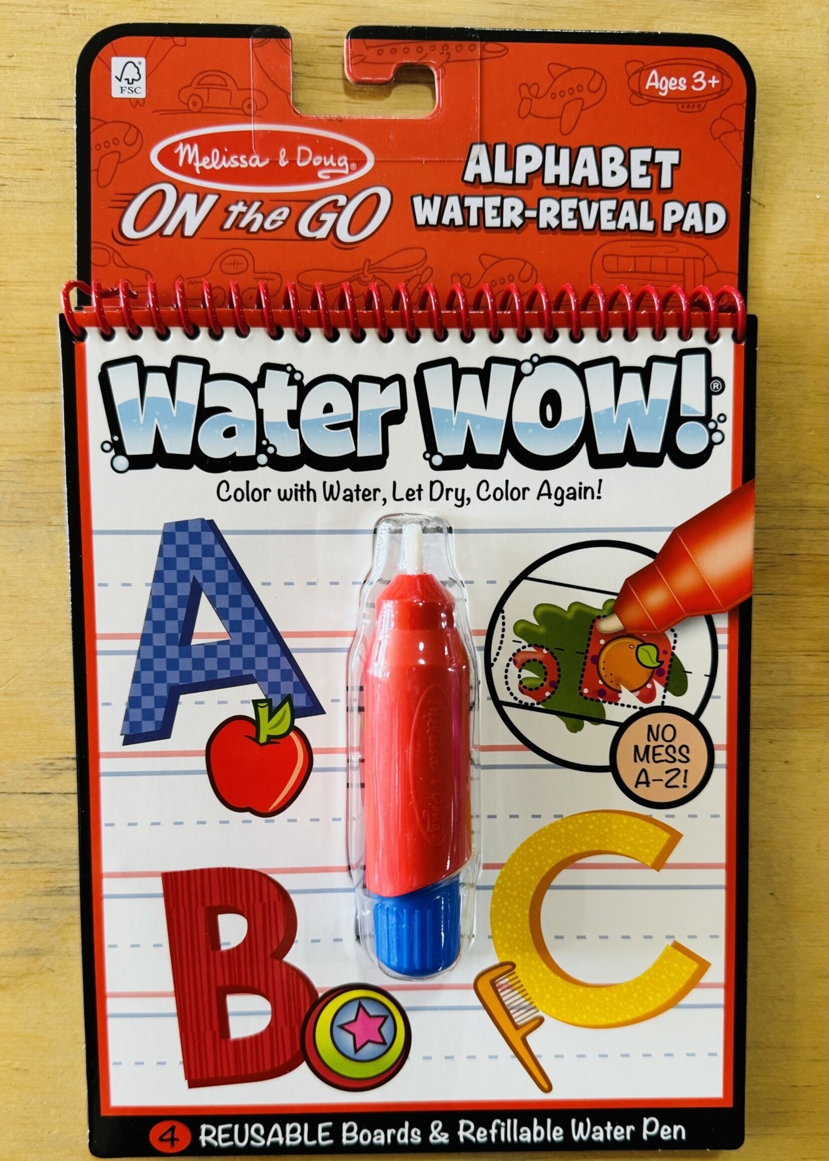 Melissa & Doug Water Wow! Alphabet