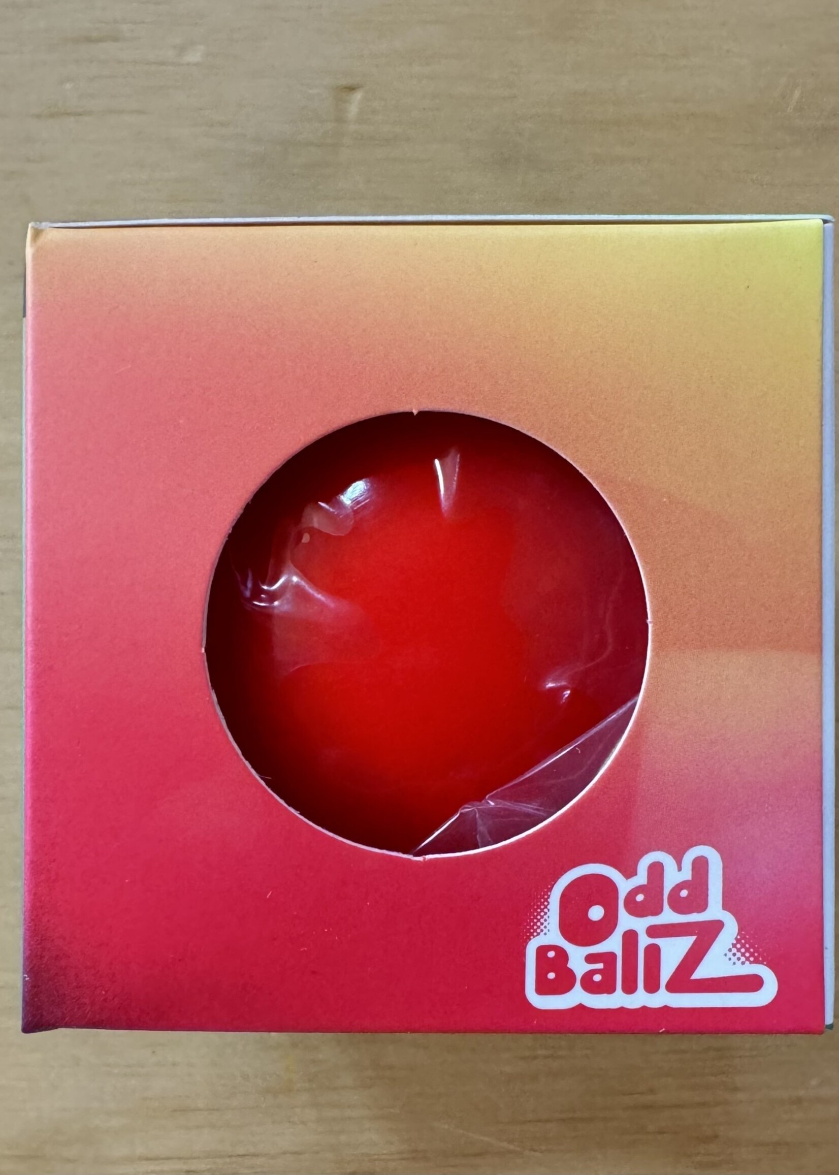 Odd Ballz Red Color Morph Gel Ball