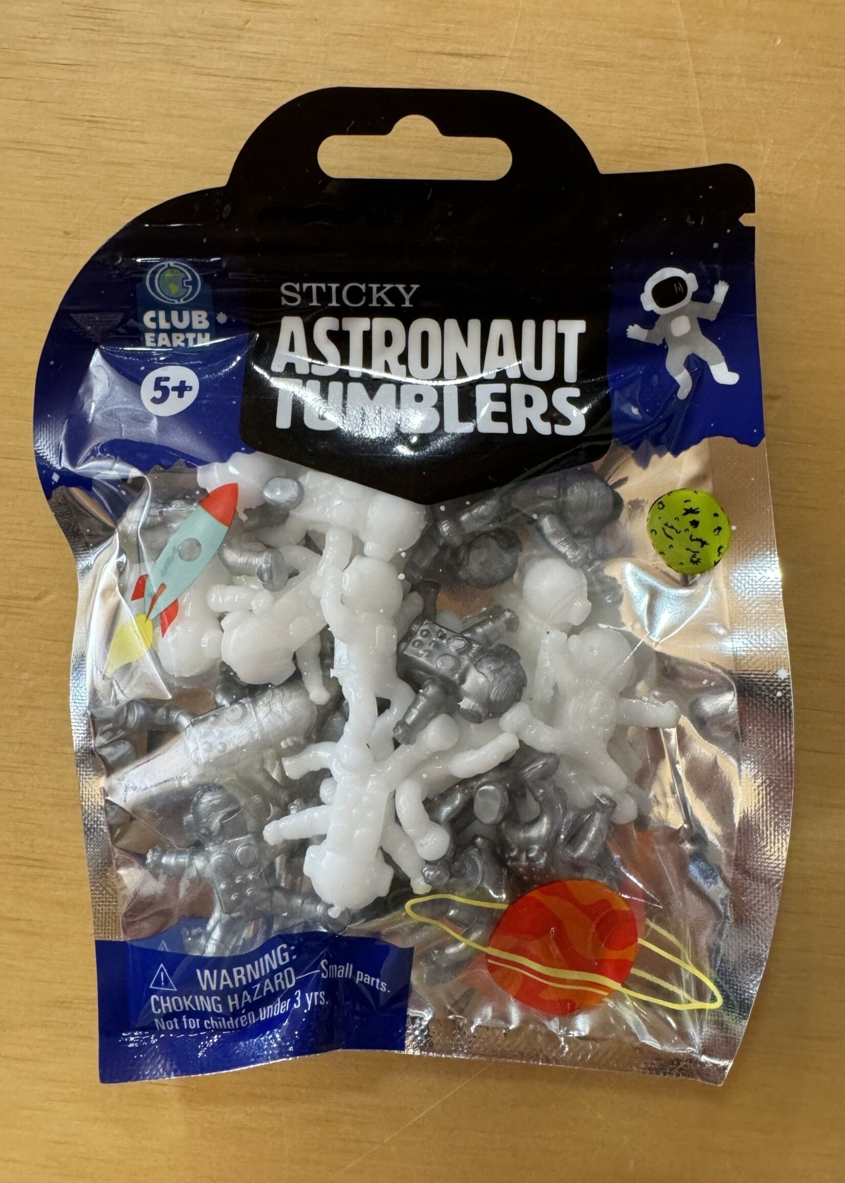 Club Earth Sticky Astronaut Tumblers