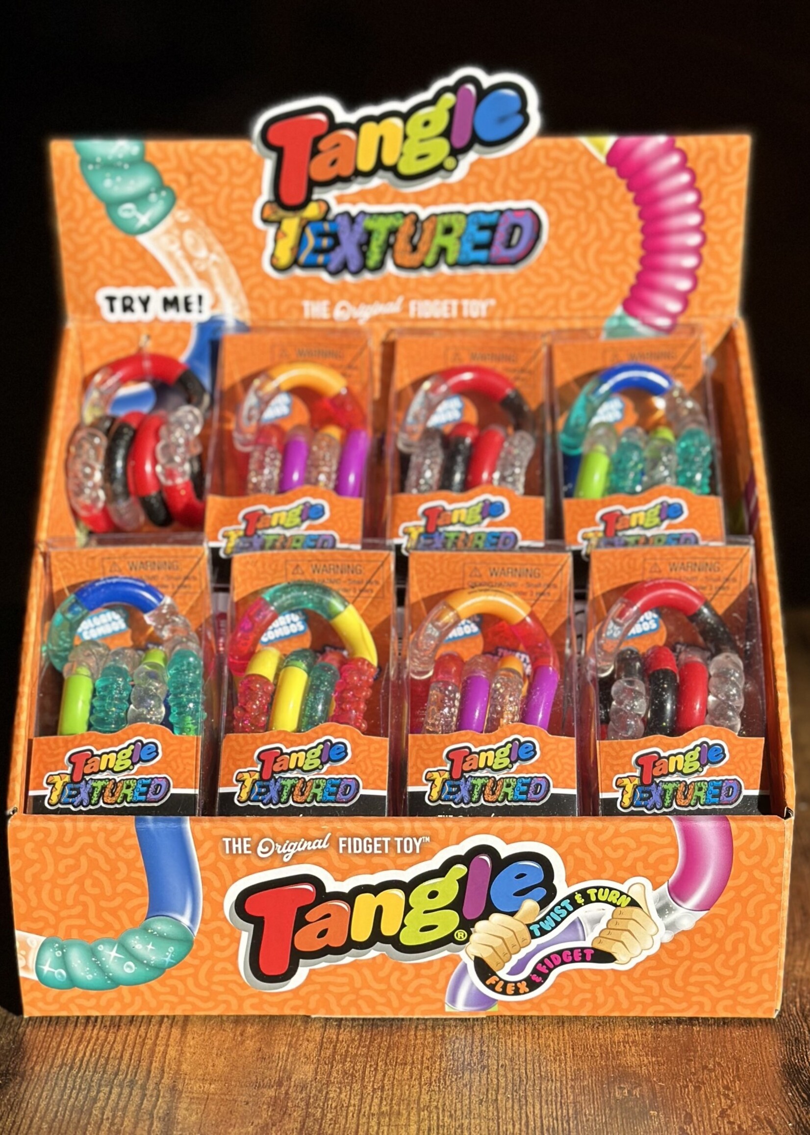 Tangle Textured - Teal/Yellow