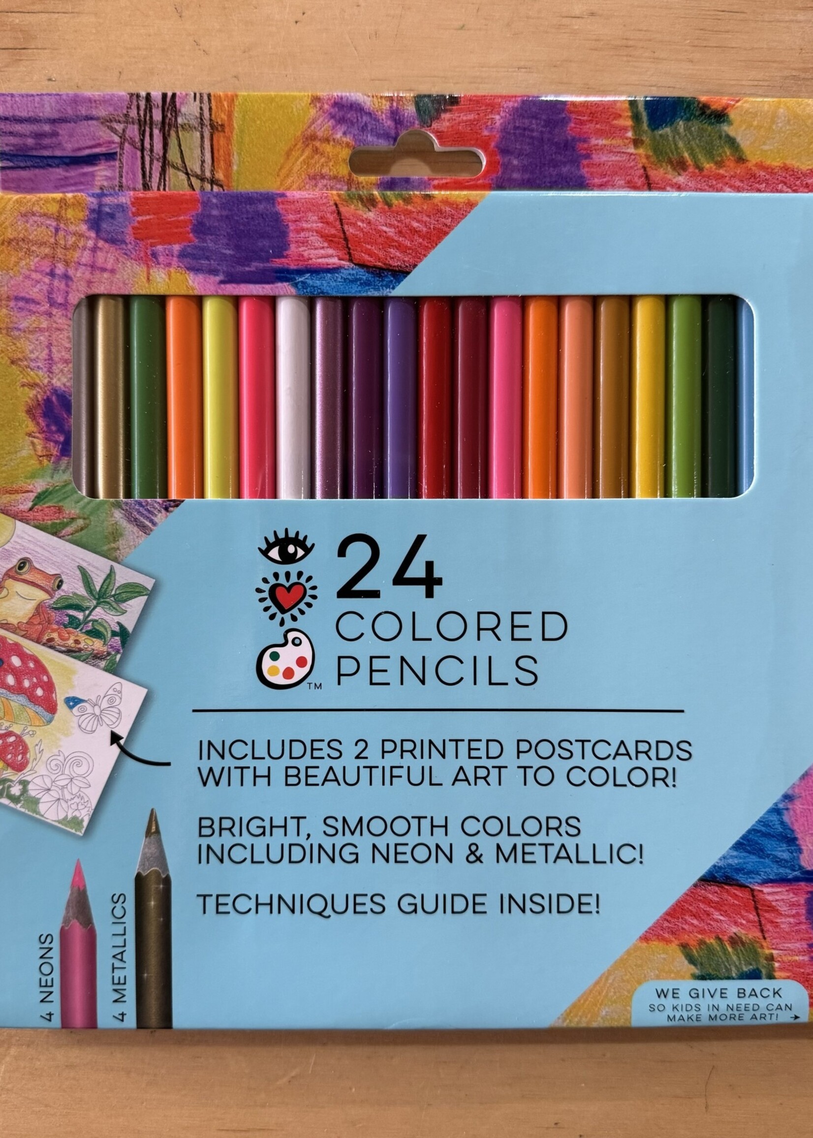 24 pk Colored Pencils