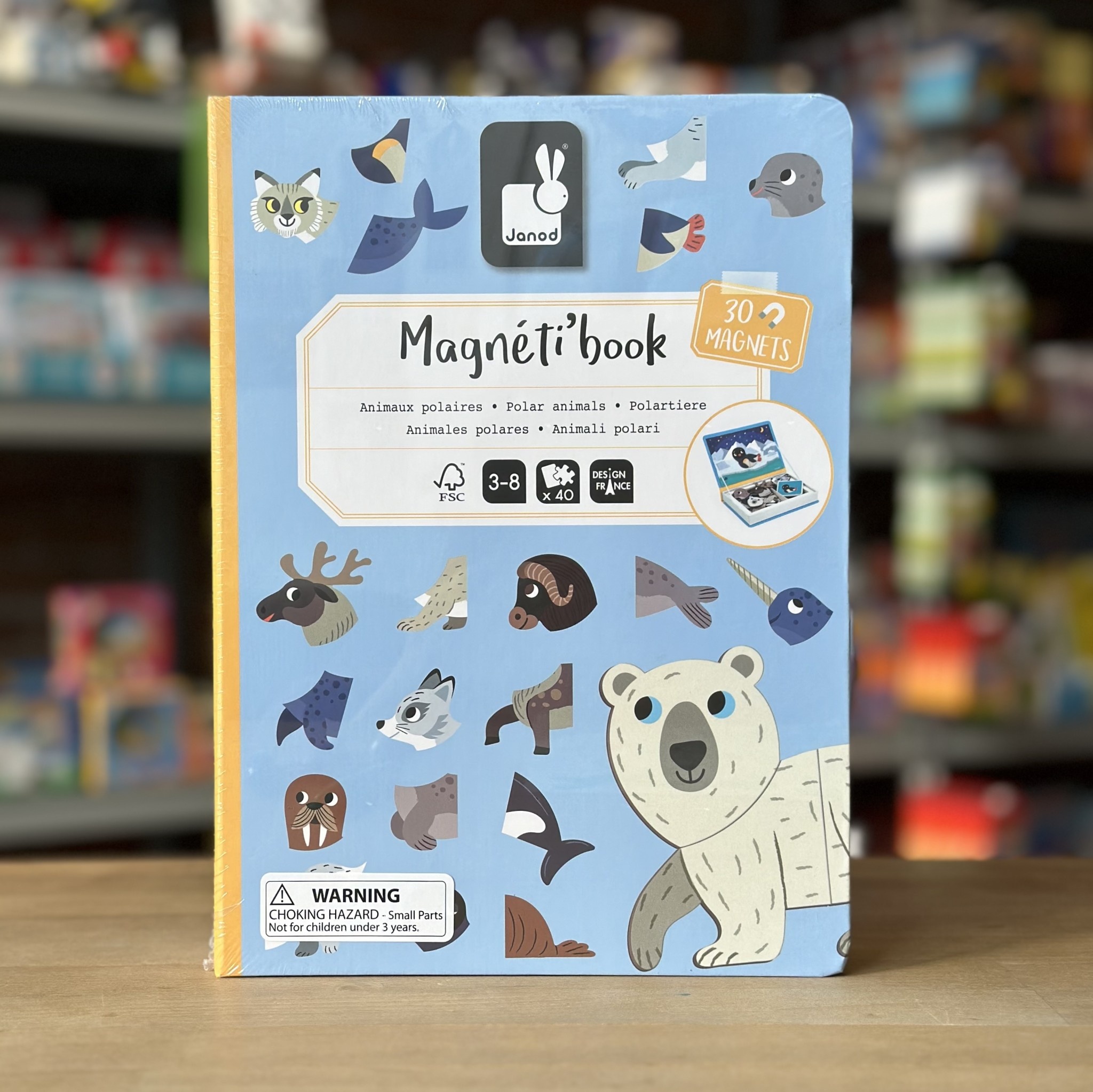 Magneti book Polar Animals O Toys