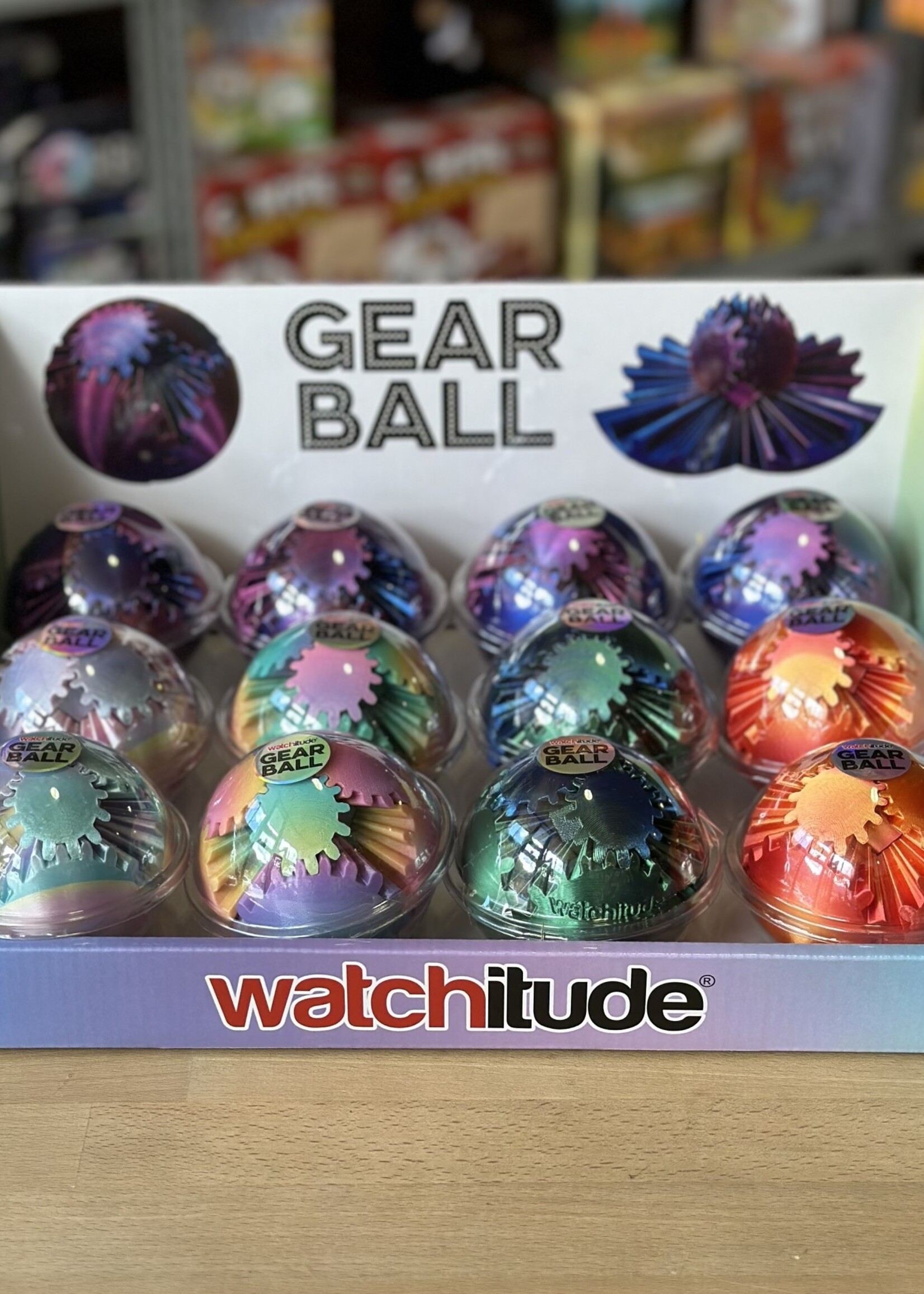Watchitude Gear Ball (Rainbow)
