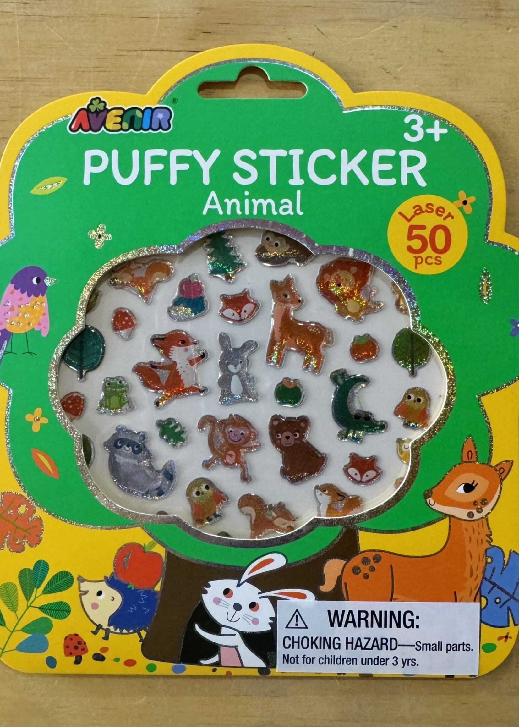 Avenir Puffy Stickers Animal