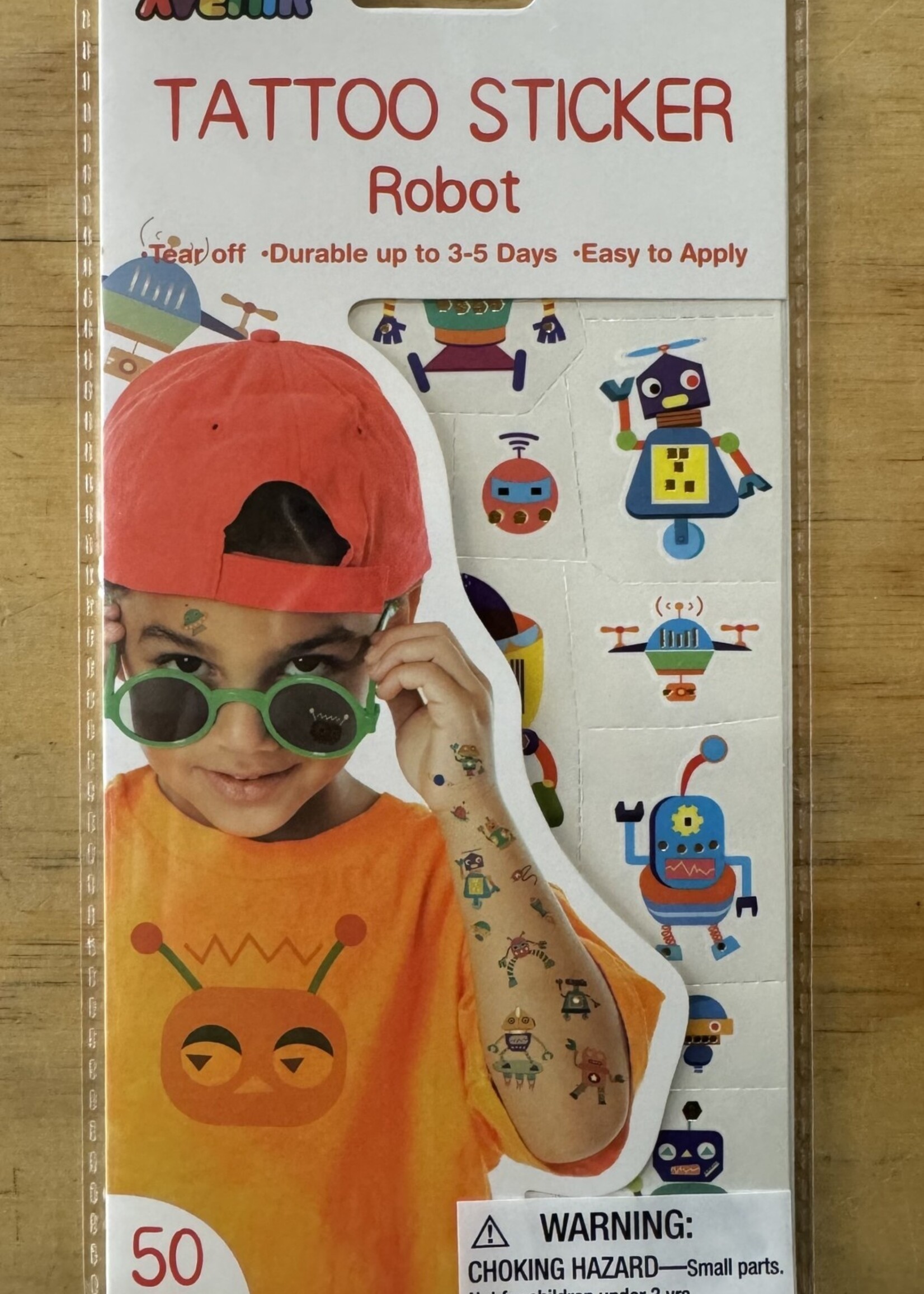 Avenir Tattoo Stickers - Robot