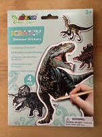 Avenir Scratch Dino Stickers