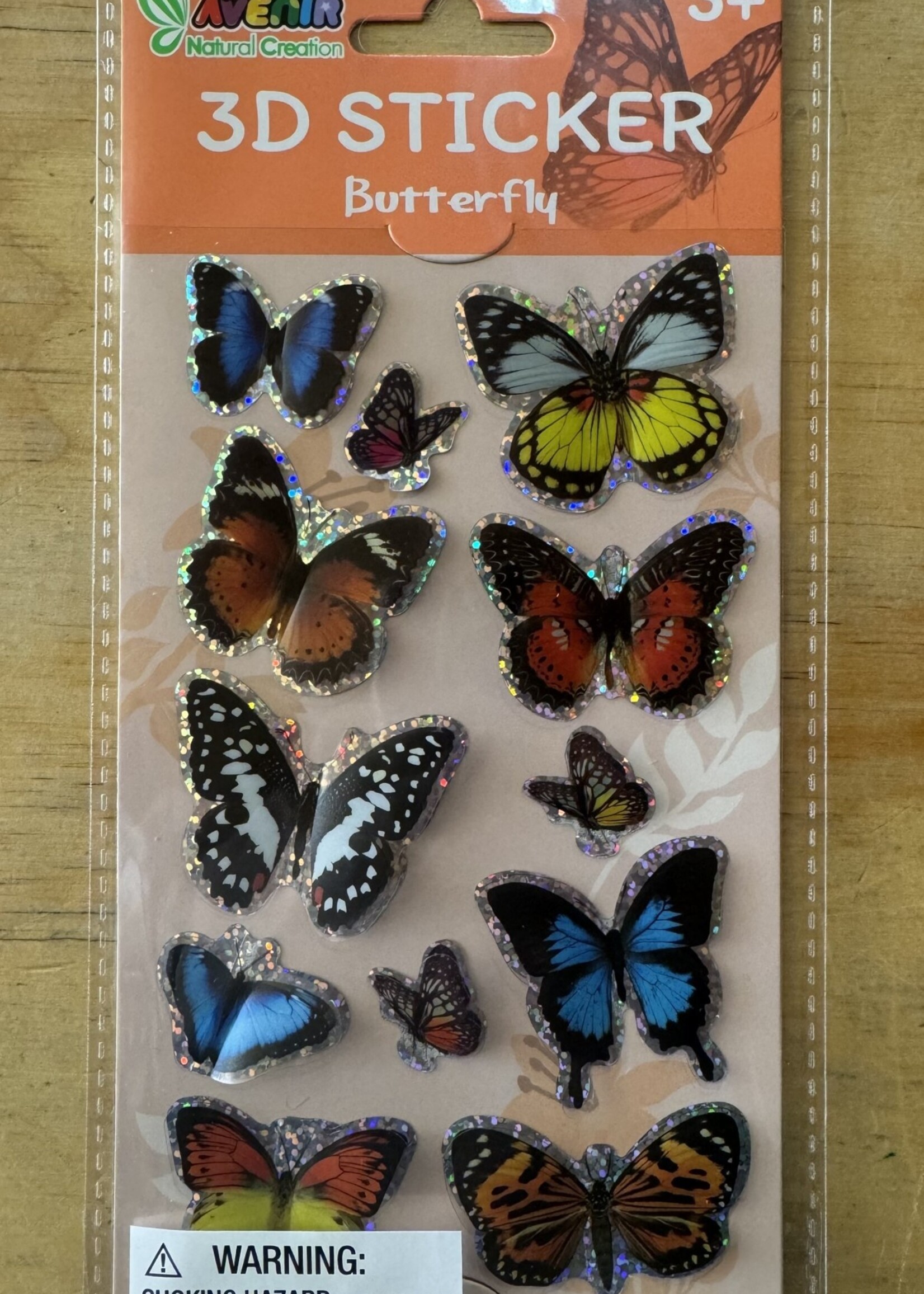 Avenir 3D Sticker - Butterfly