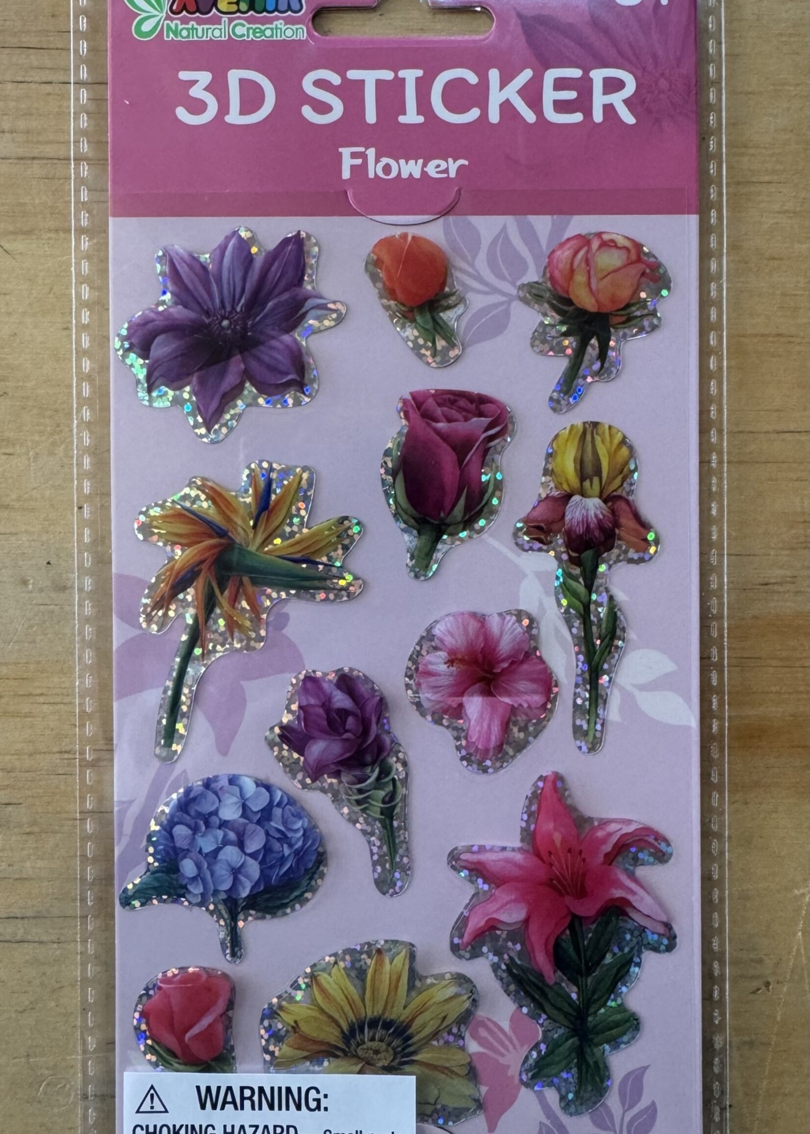 Avenir 3D Sticker - Flowers