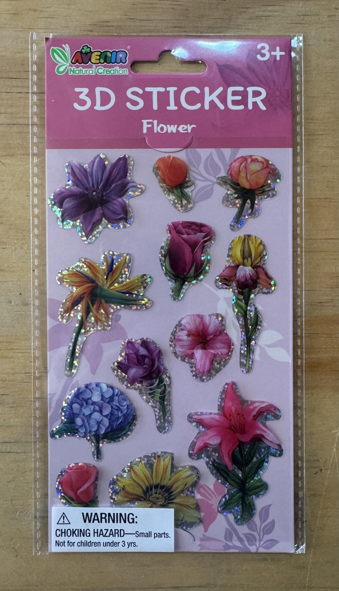 3D Sticker - Flowers