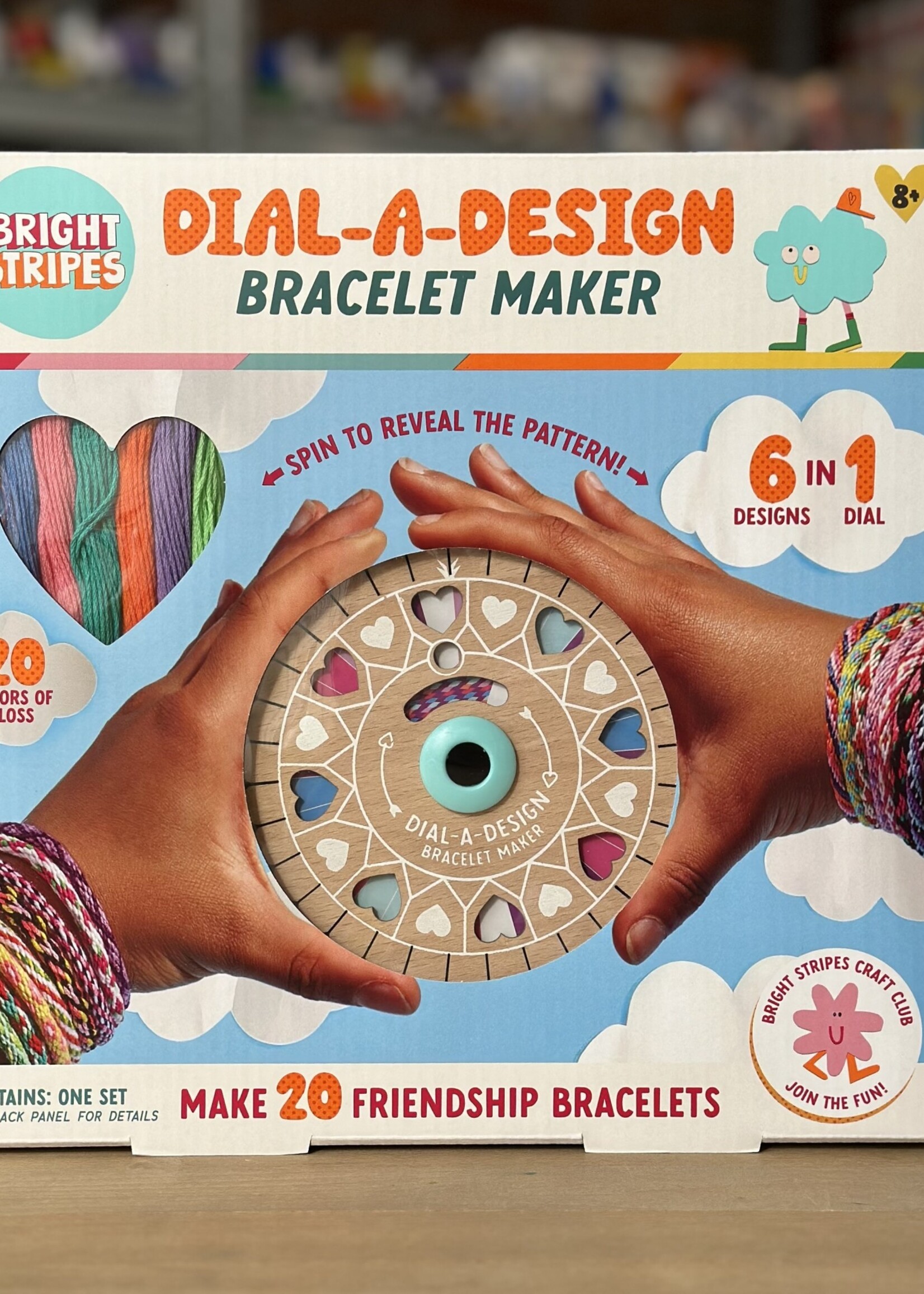 Bright Stripes Dial-a-Design Bracelet Wheel