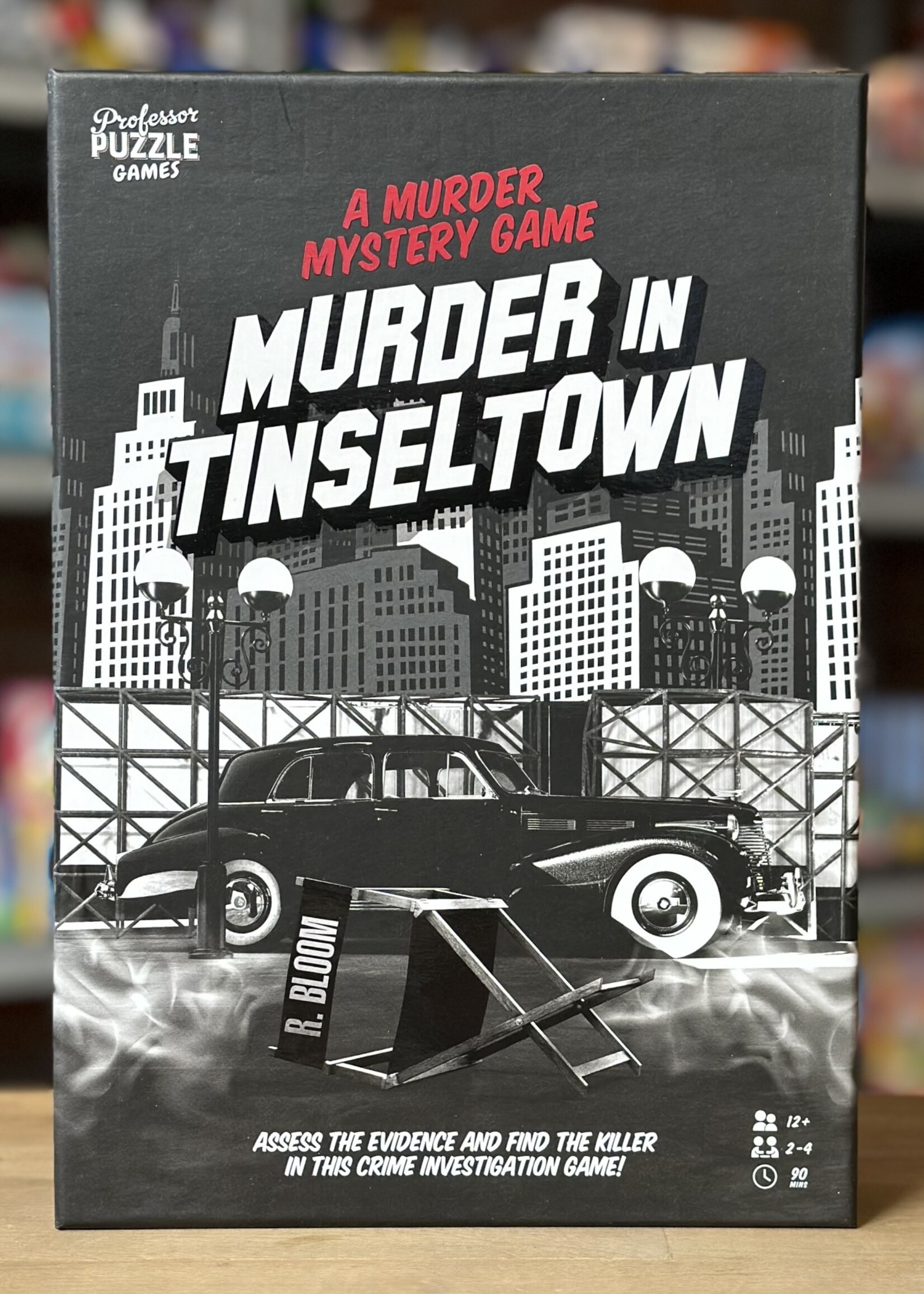 Professor Puzzle Game - Murder in Tinseltown