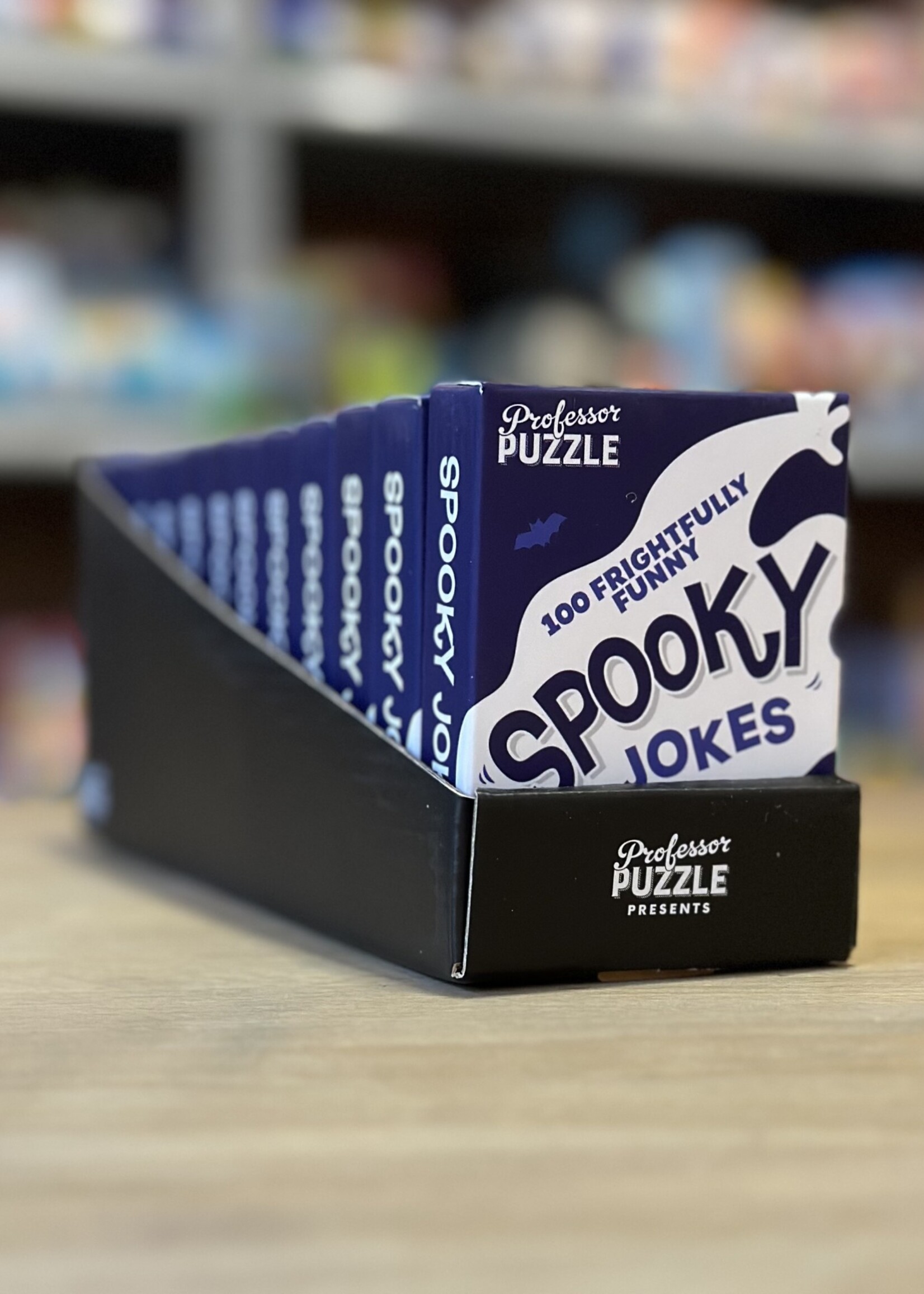 Professor Puzzle Card Game - Spooky Jokes