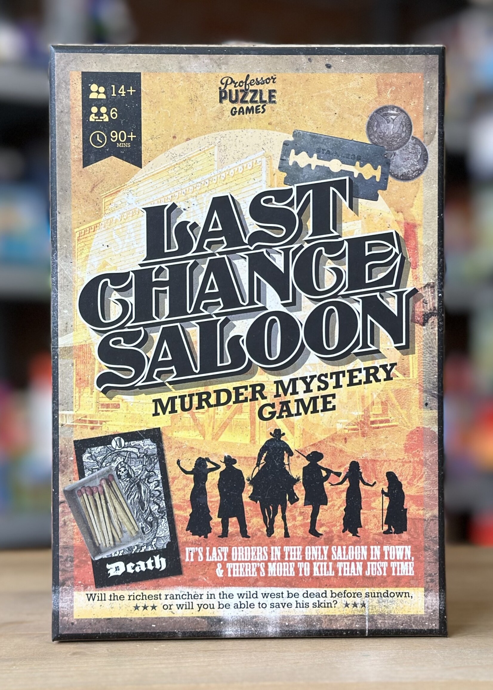 Professor Puzzle Game - Last Chance Saloon