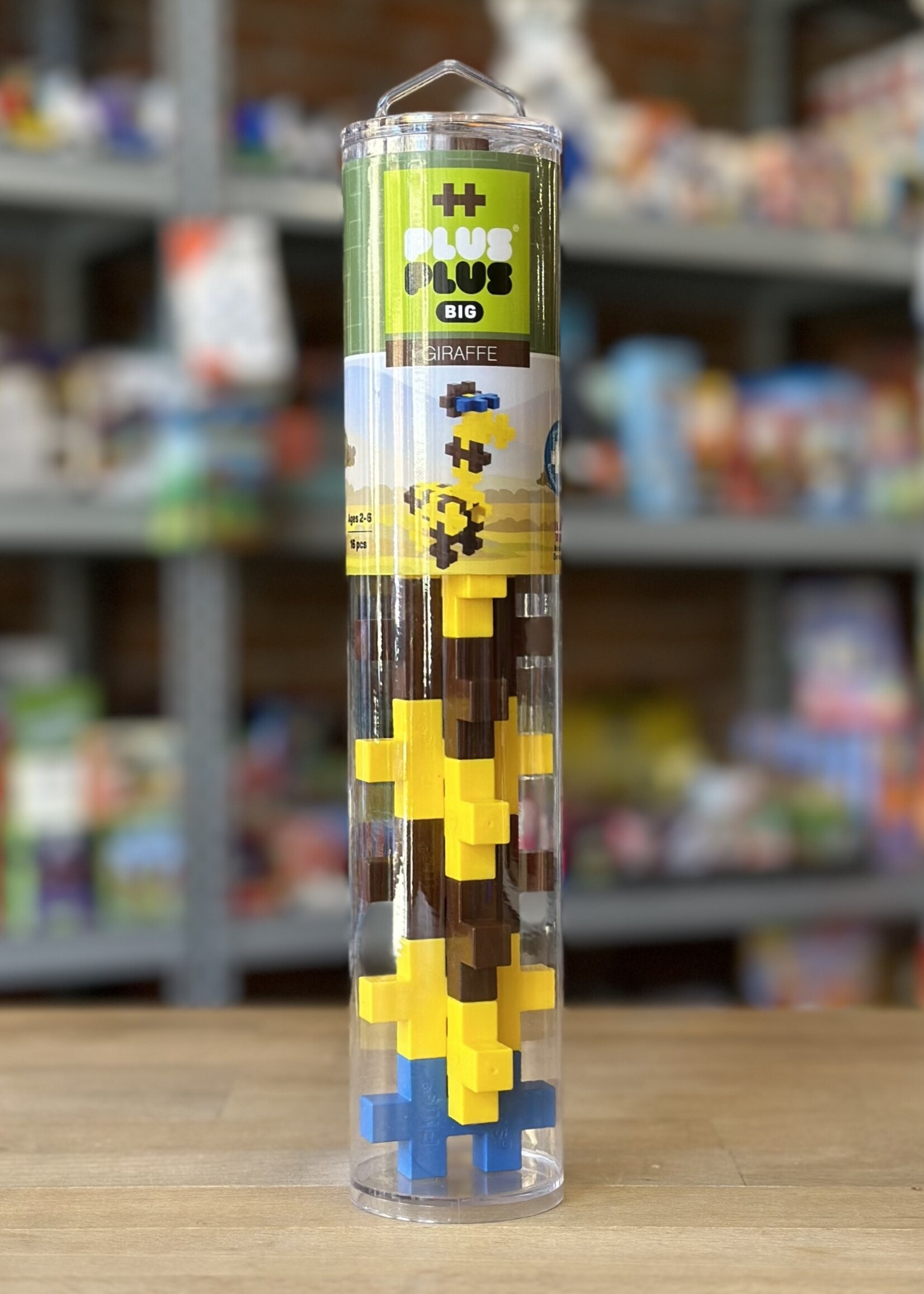 Plus-Plus Plus-Plus Big Tube - 15 Pc. Giraffe