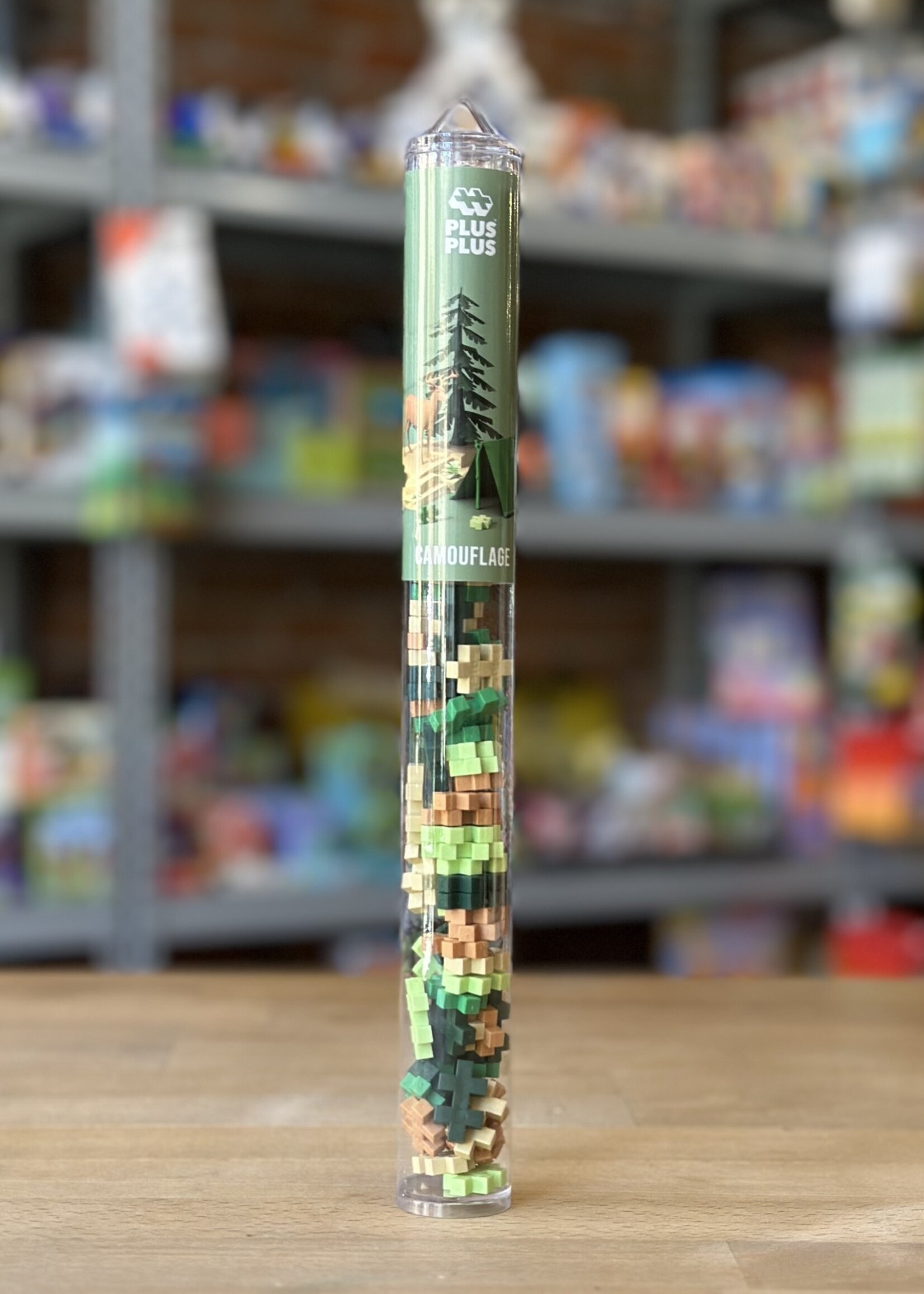 Plus-Plus Plus-Plus Tube - Camouflage Mix