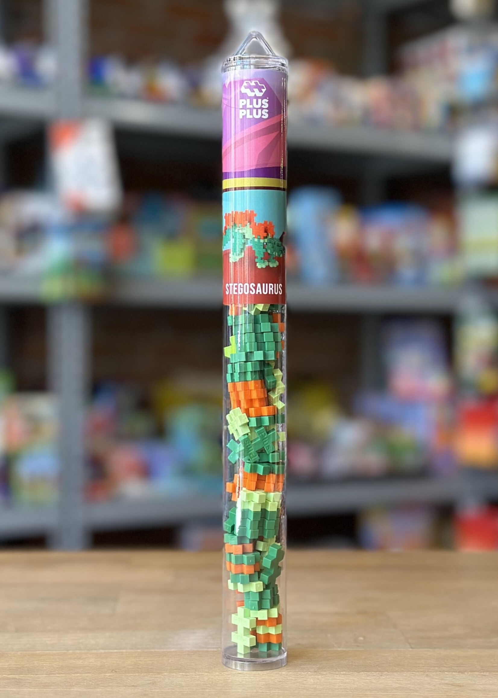 Plus-Plus Plus-Plus Tube - Stegosaurus